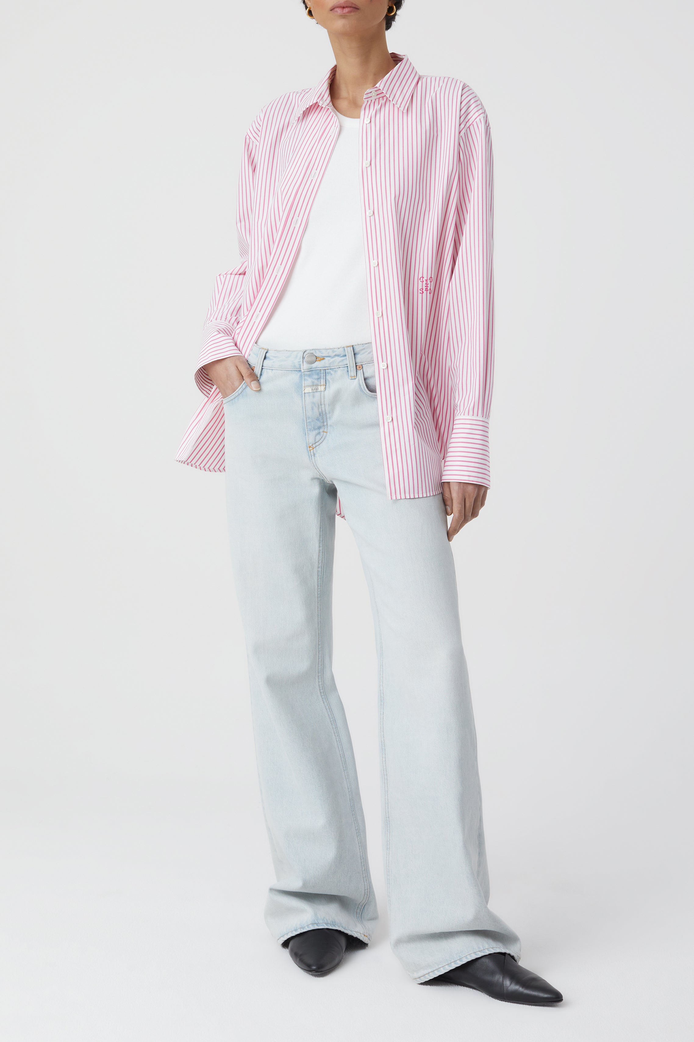 CLASSY LONG CUFF BLOUSE