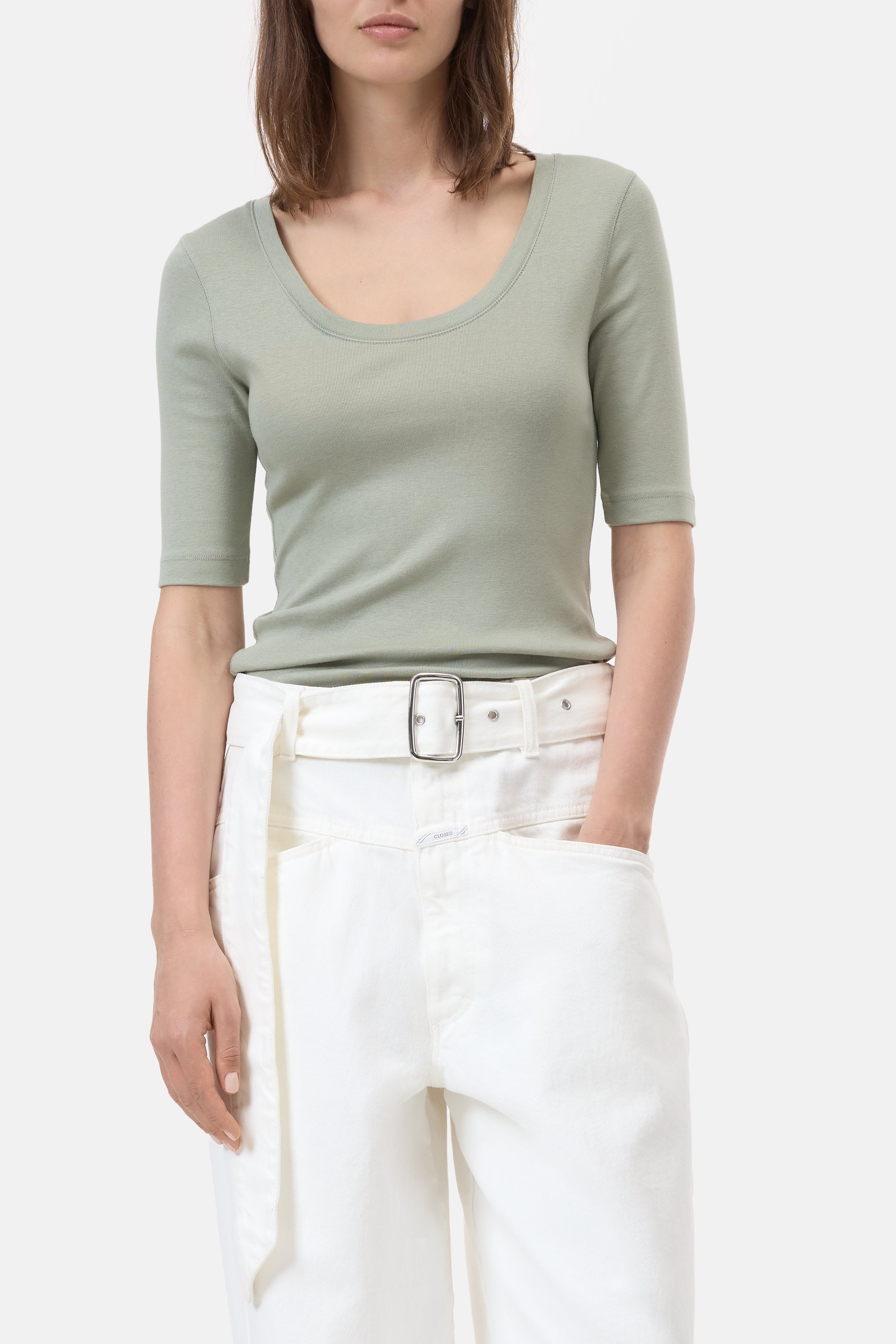 WIDE NECK SHORT SLEEVE