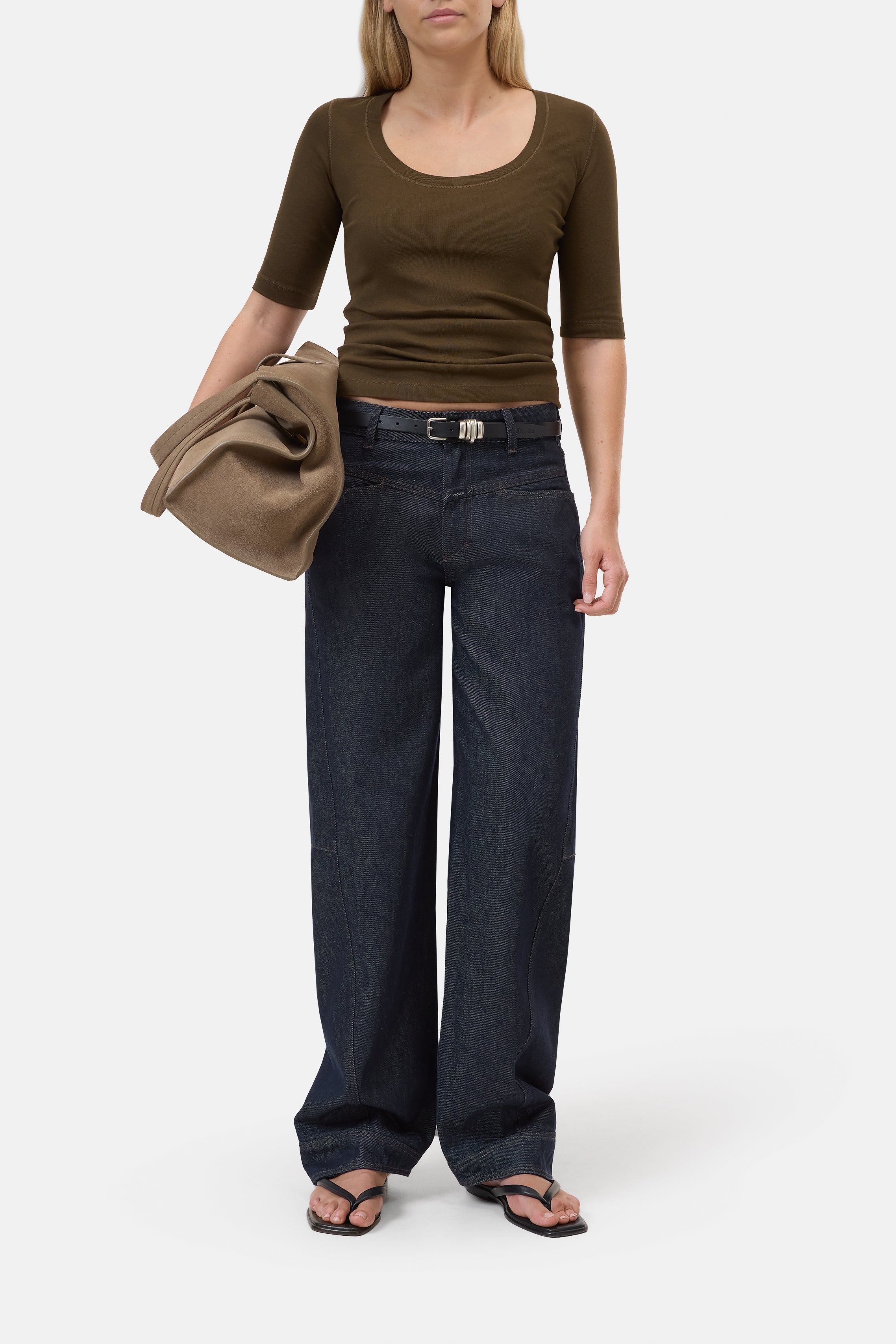 WIDE NECK SHORT SLEEVE