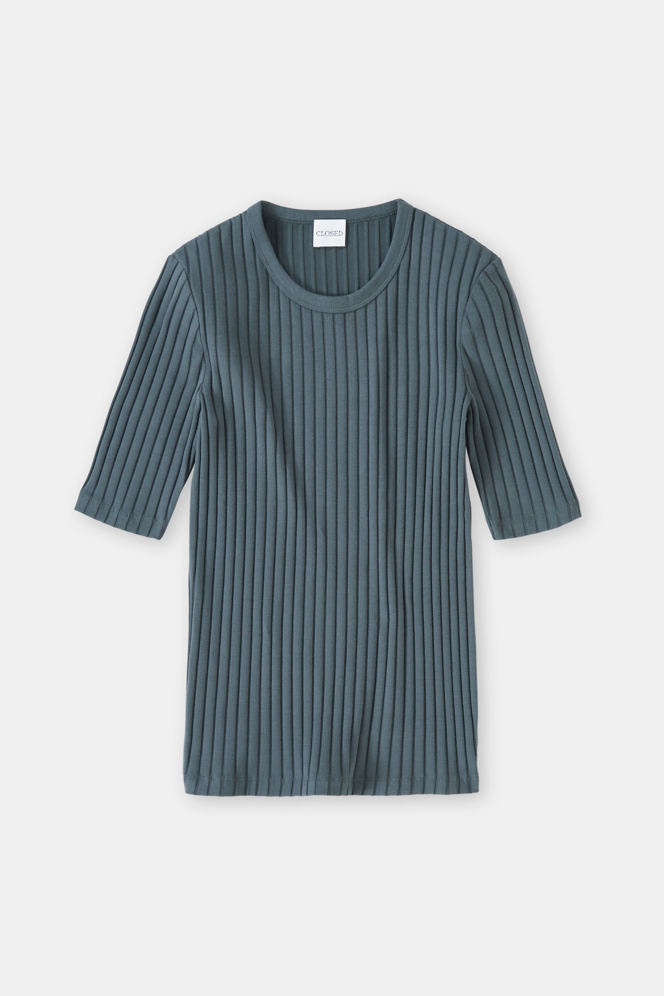 Closed-CREWNECK SHORTSLEEVE-Shirts-Black-Deal-Outlet-by-ARCHIVIST