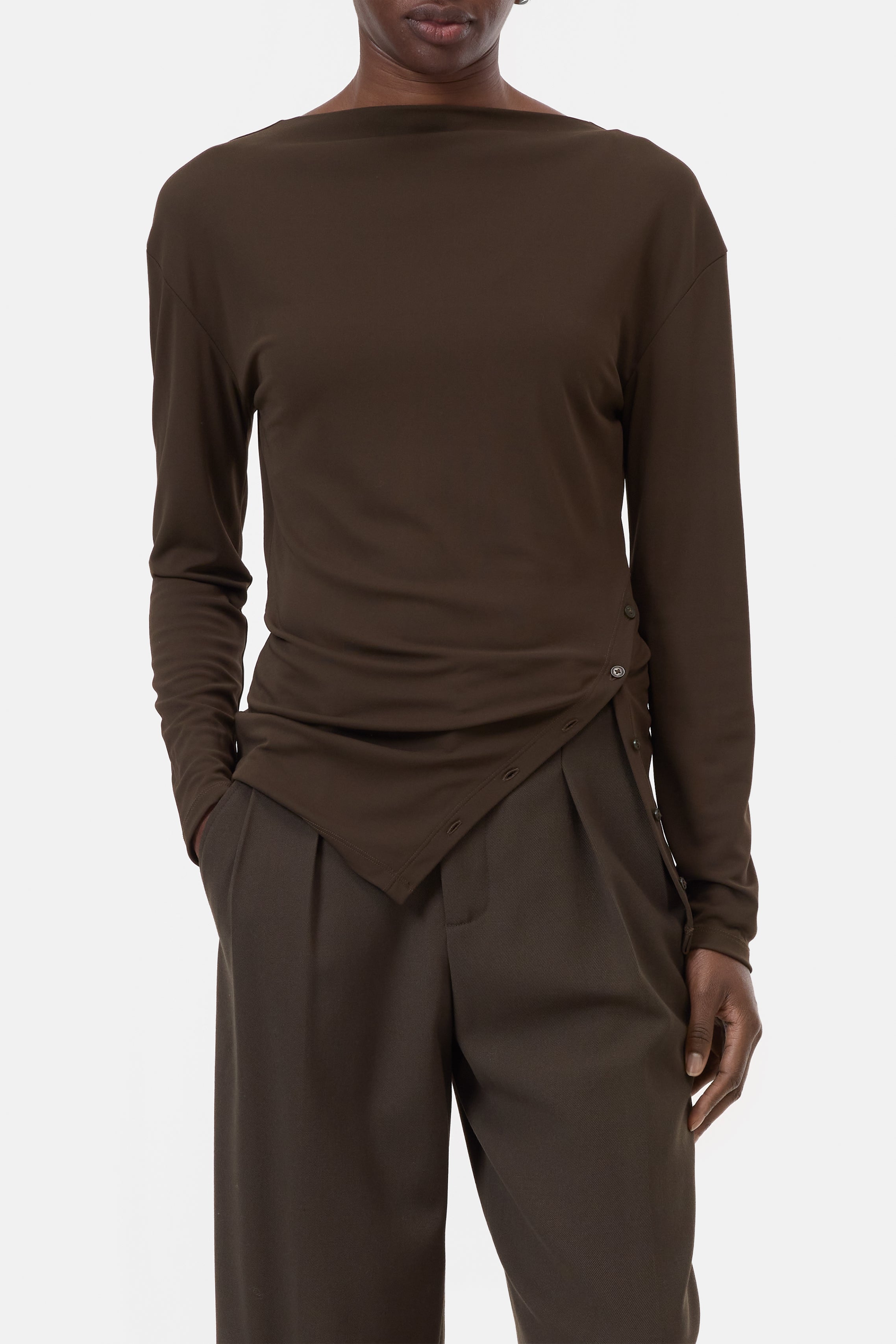 SLIT DETAIL LONGSLEEVE