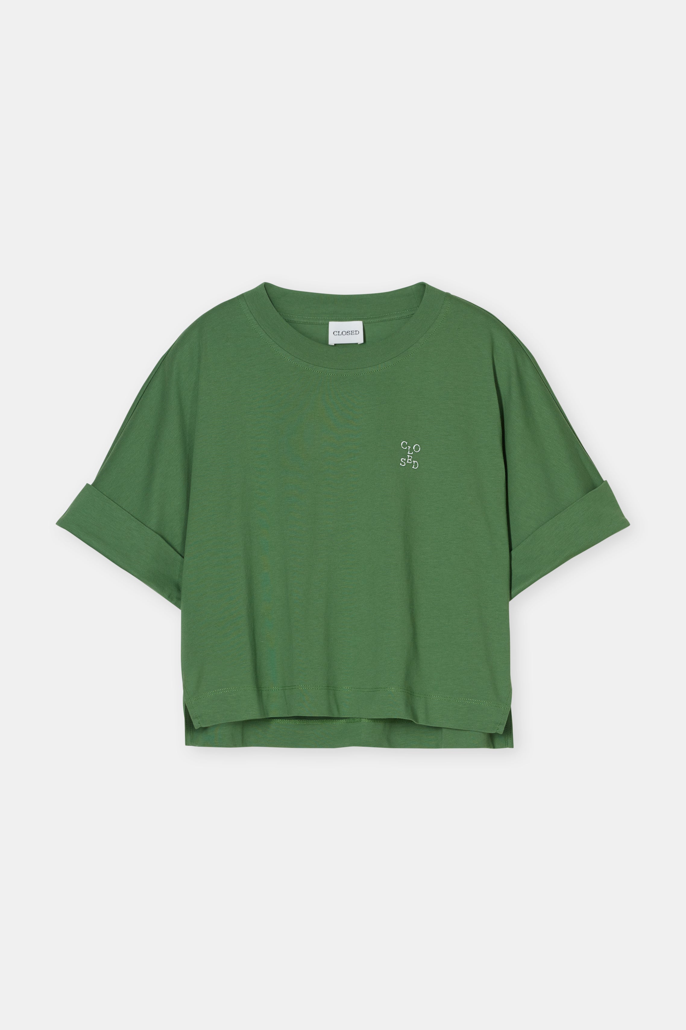 CROPPED T-SHIRT-Hemden & Blusen-Closed-ARCHIVIST