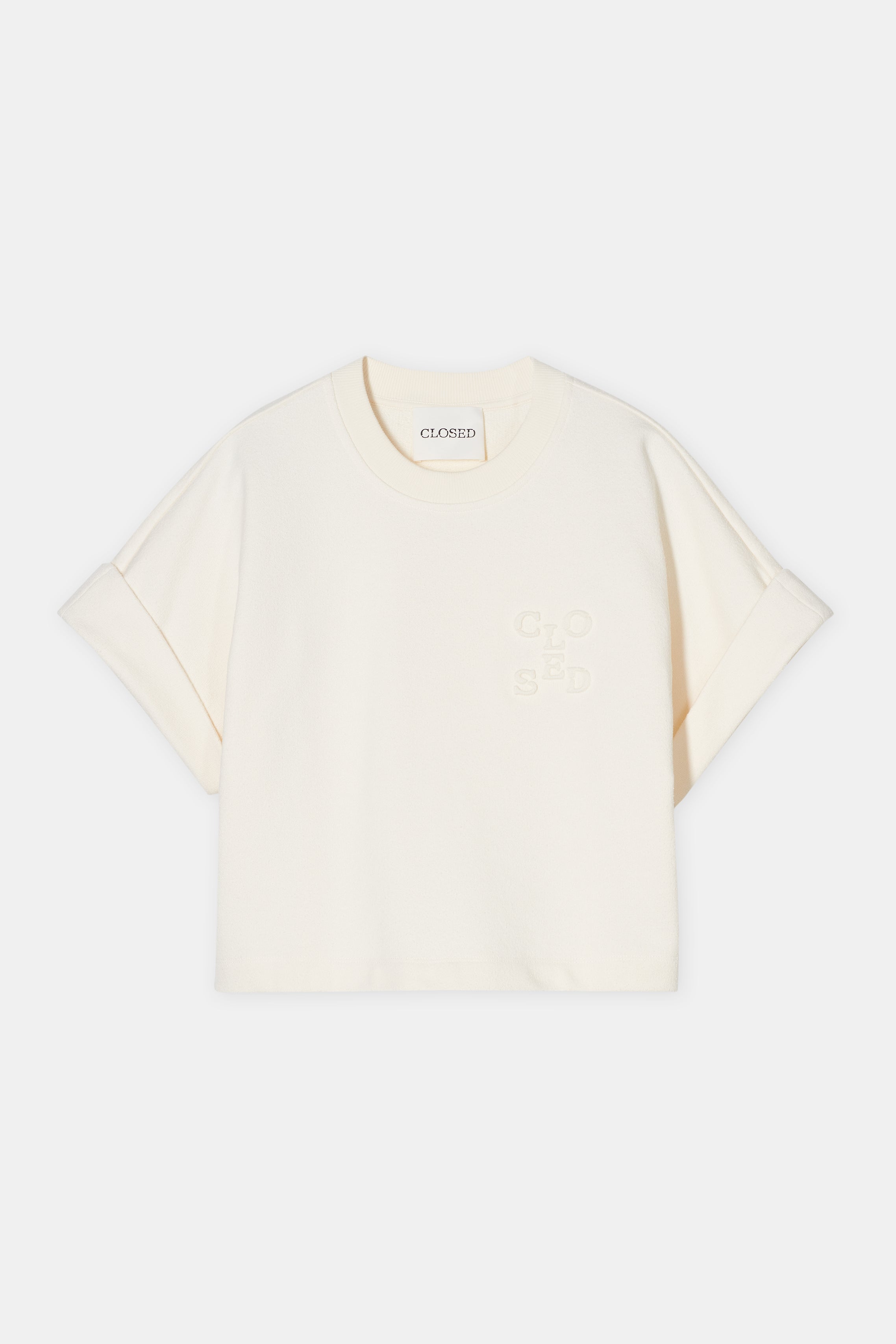 CROPPED T-SHIRT-Hemden & Blusen-Closed-ARCHIVIST