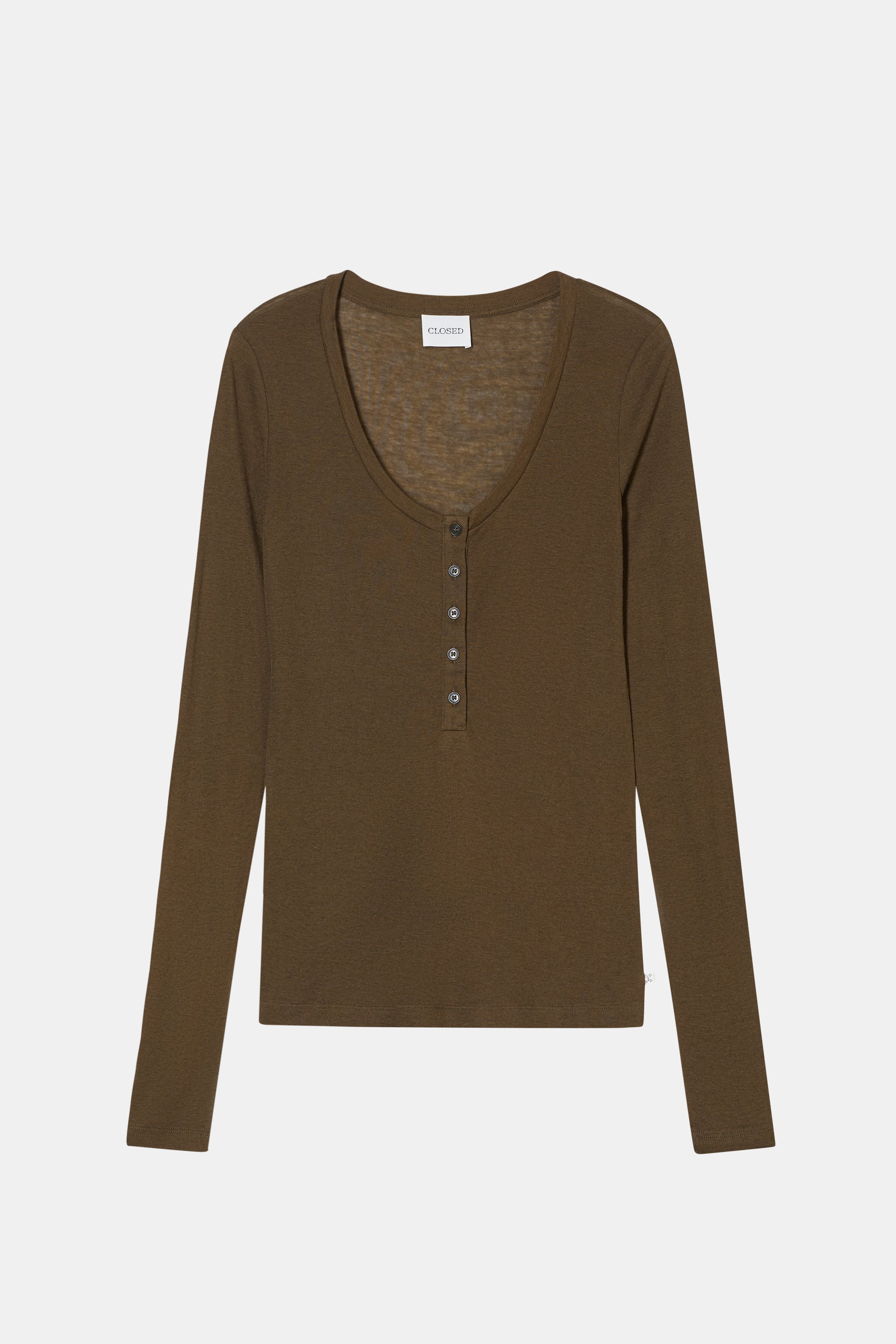 DEEP NECK LONGSLEEVE