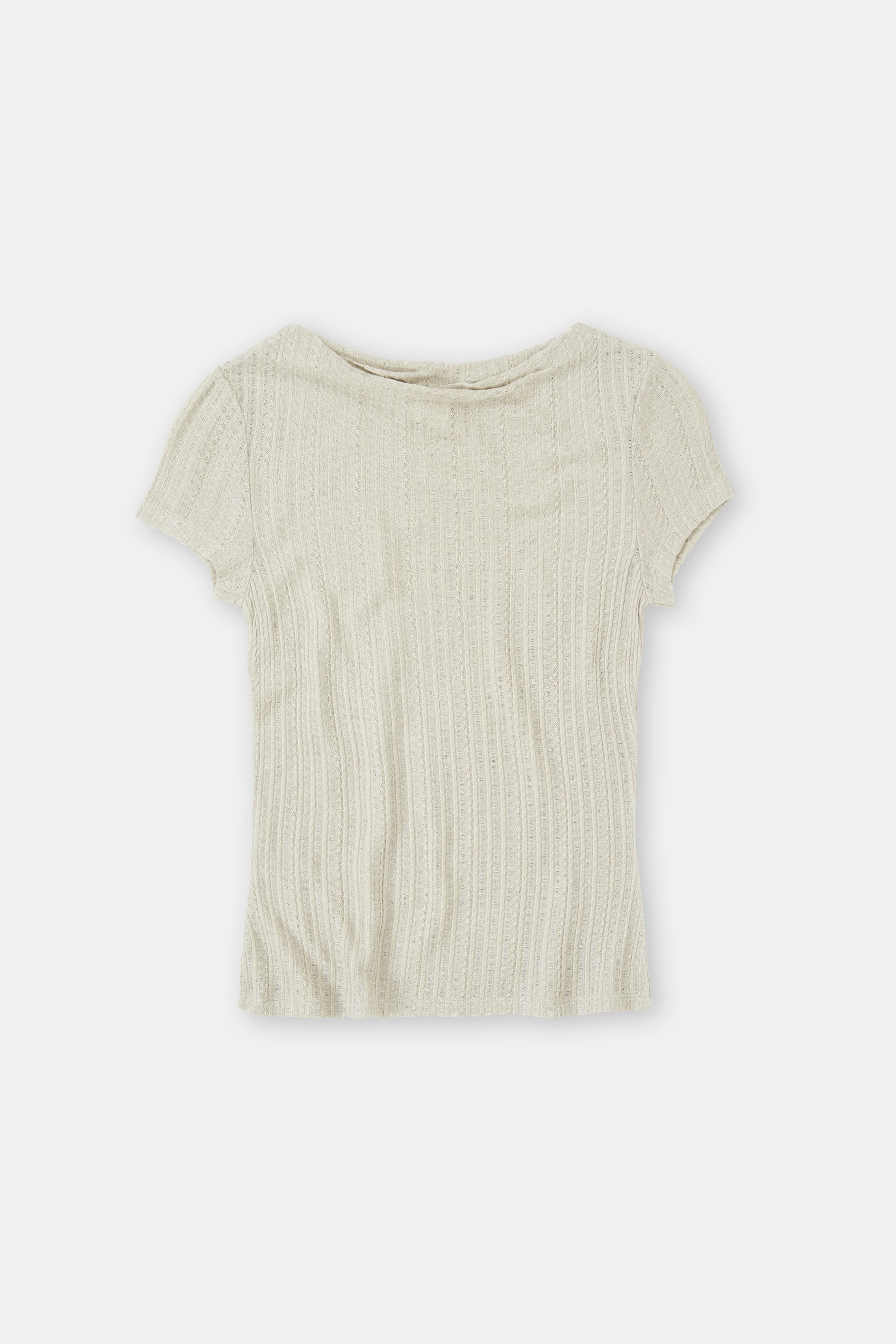 Closed-STRAIGHT NECK T-SHIRT-Shirts-Black-Deal-Outlet-by-ARCHIVIST