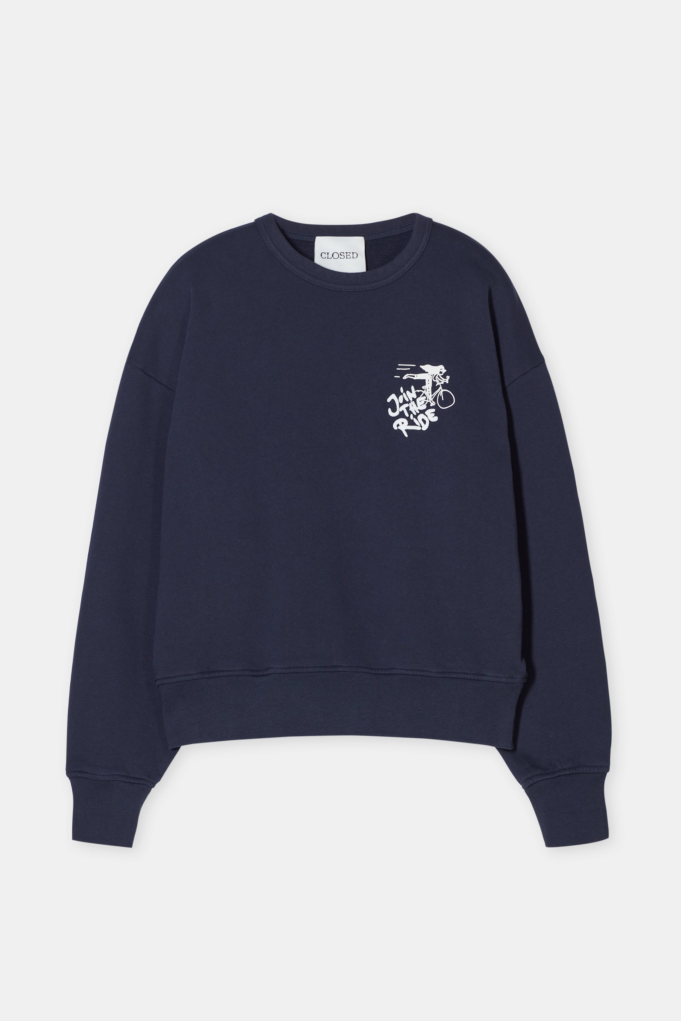 Closed-PRINTED CREWNECK-Shirts-Black-Deal-Outlet-by-ARCHIVIST