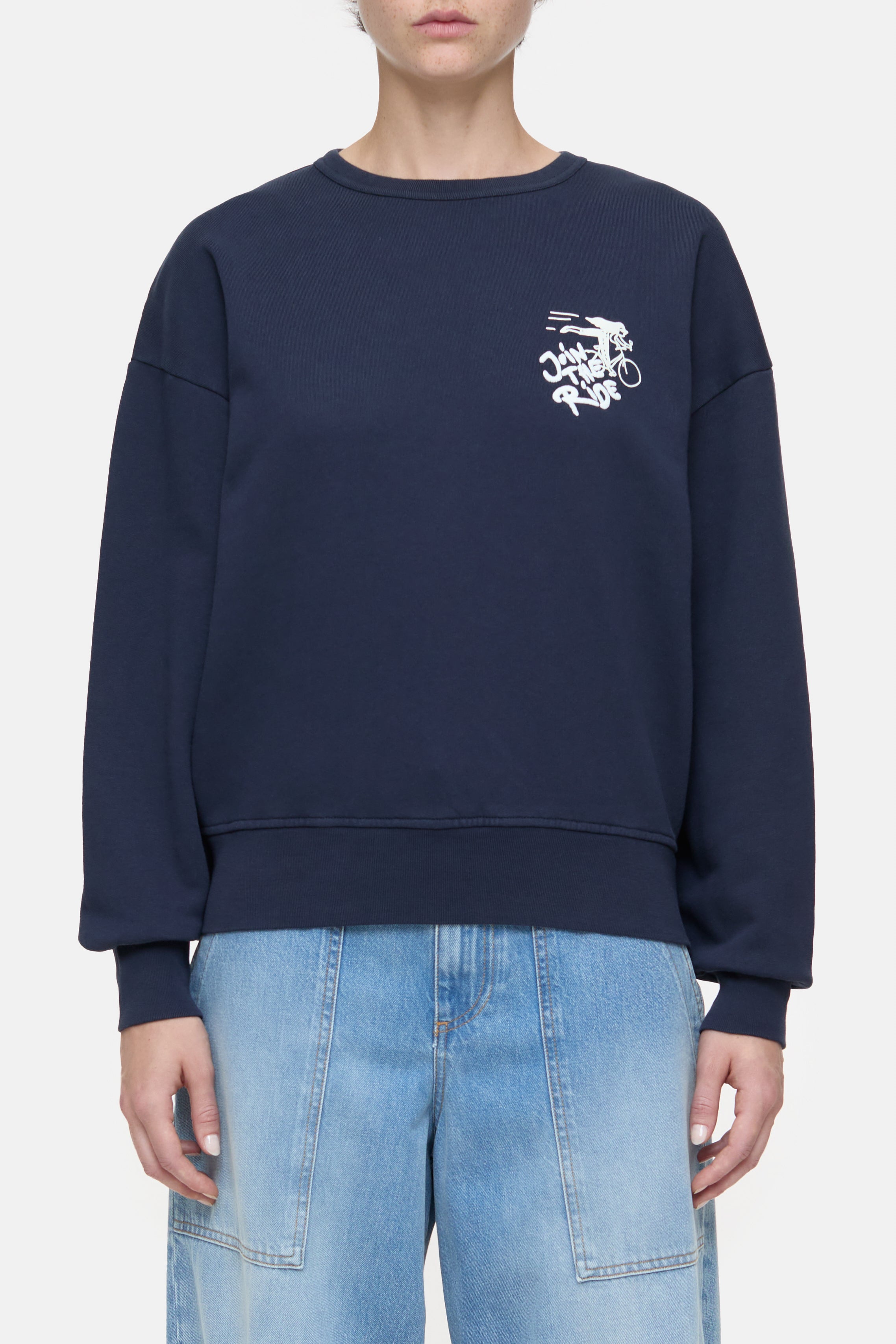 Closed-PRINTED CREWNECK-Shirts-Black-Deal-Outlet-by-ARCHIVIST