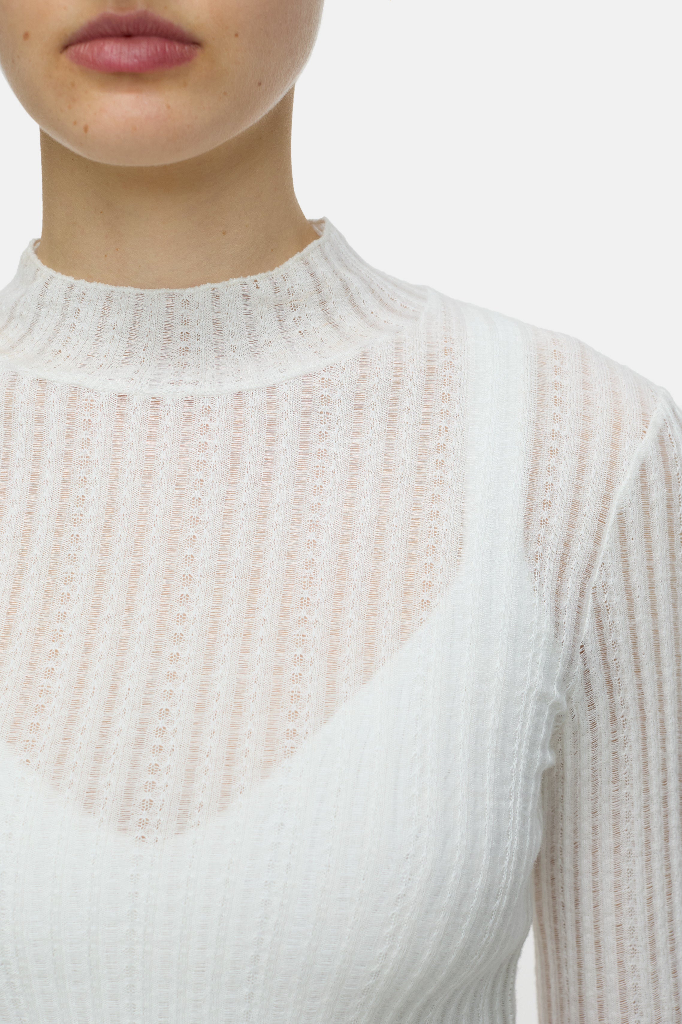 Closed-MOCK NECK LONGSLEEVE-Shirts-Black-Deal-Outlet-by-ARCHIVIST