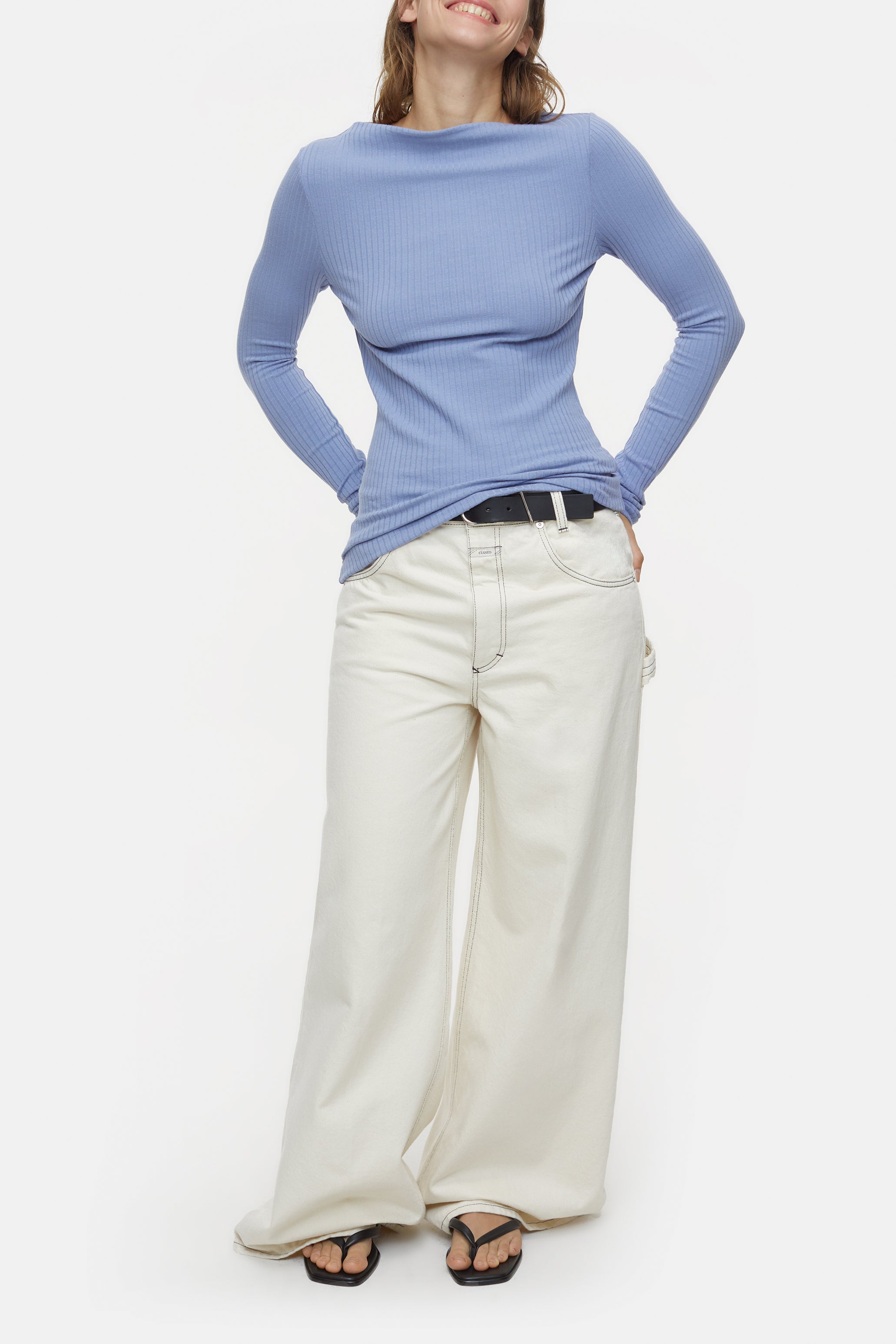 STRAIGHT NECK LONGSLEEVE