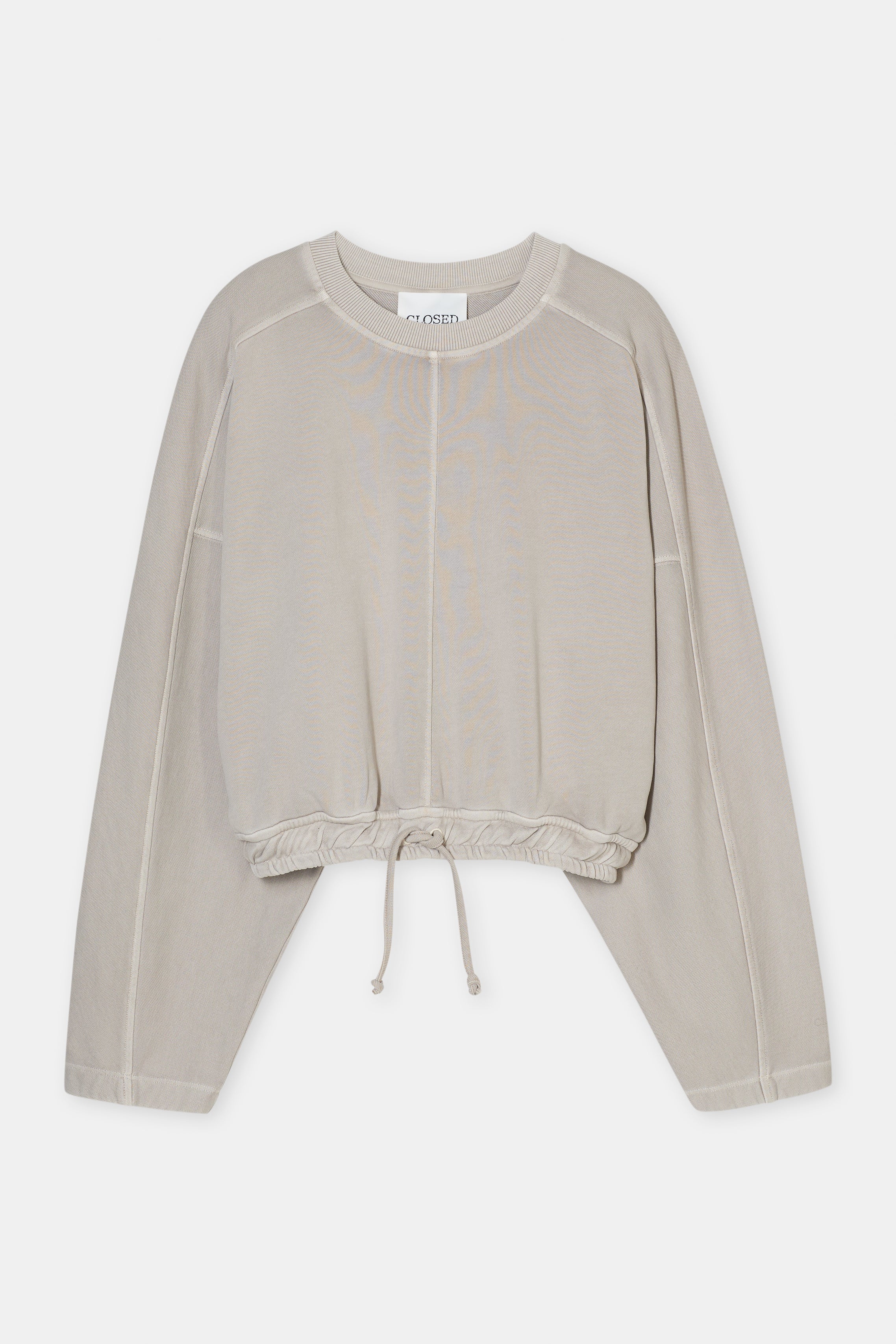 OVERSIZED CROPPED CREWNECK