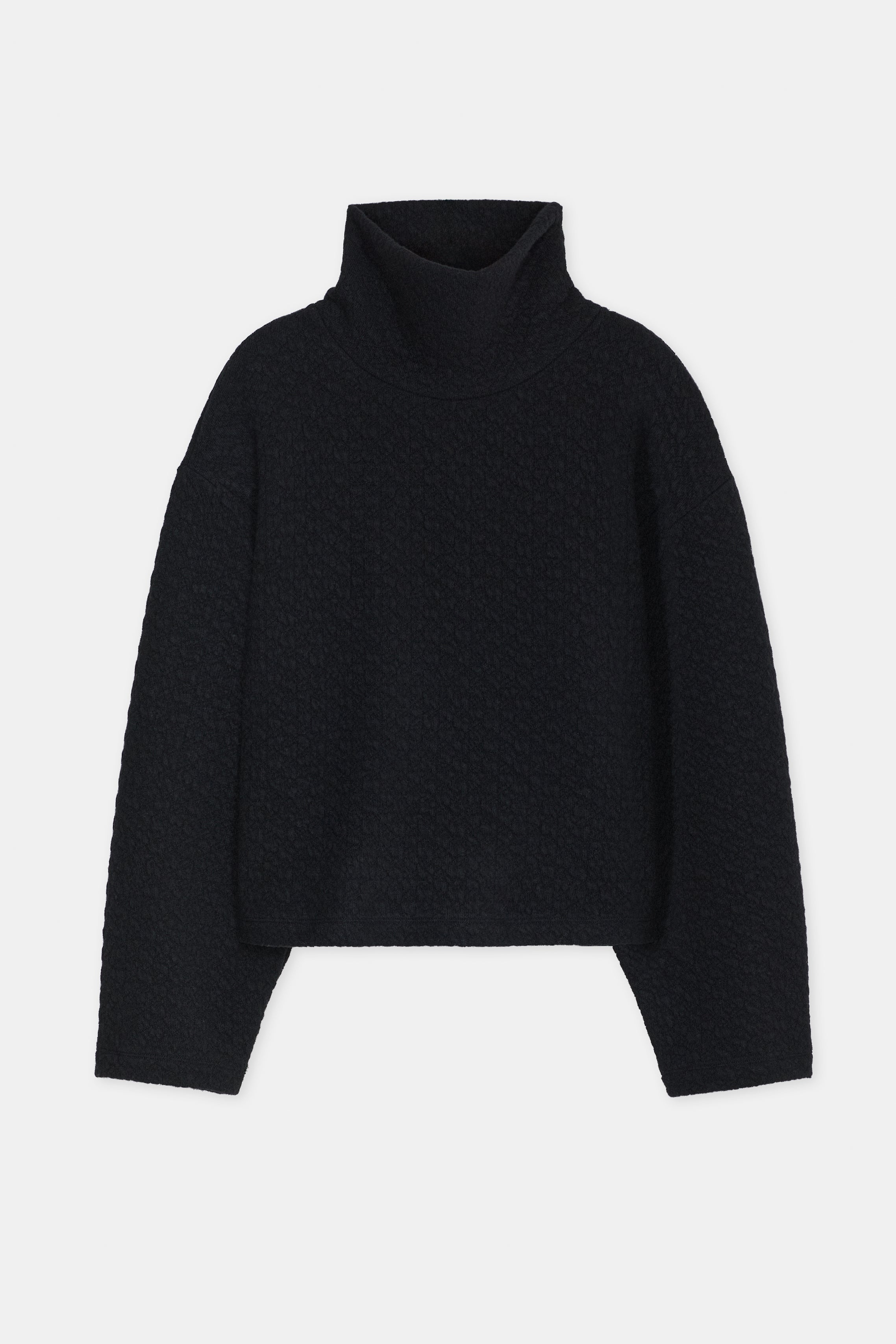 HIGH NECK SWEATSHIRT