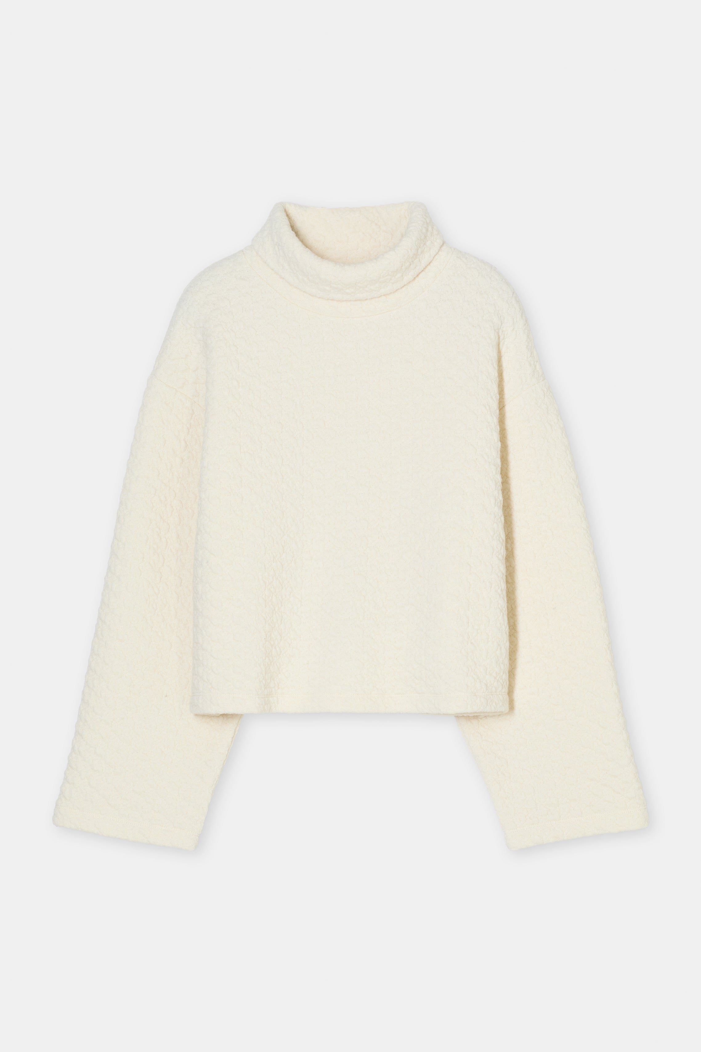 HIGH NECK SWEATSHIRT