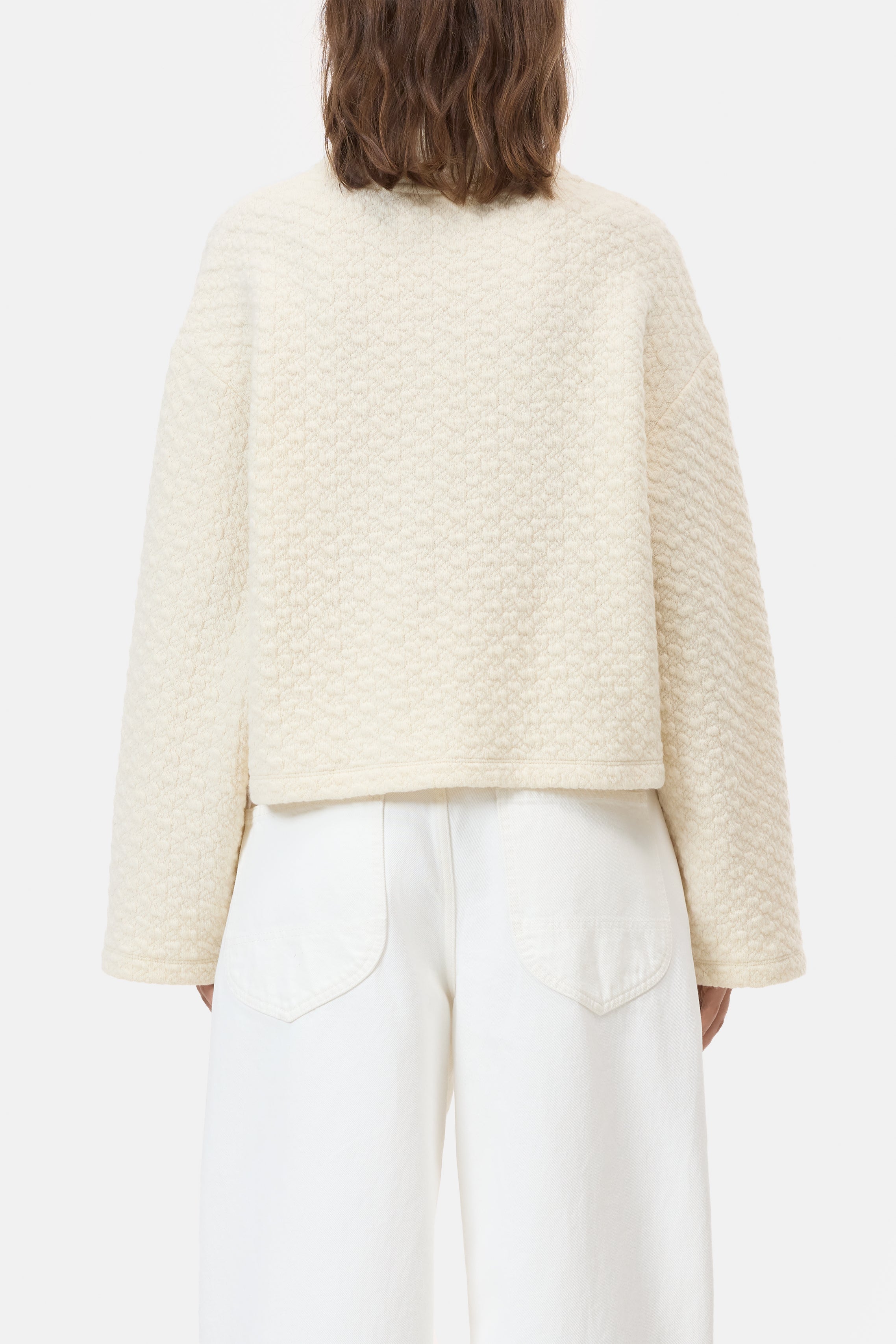 HIGH NECK SWEATSHIRT
