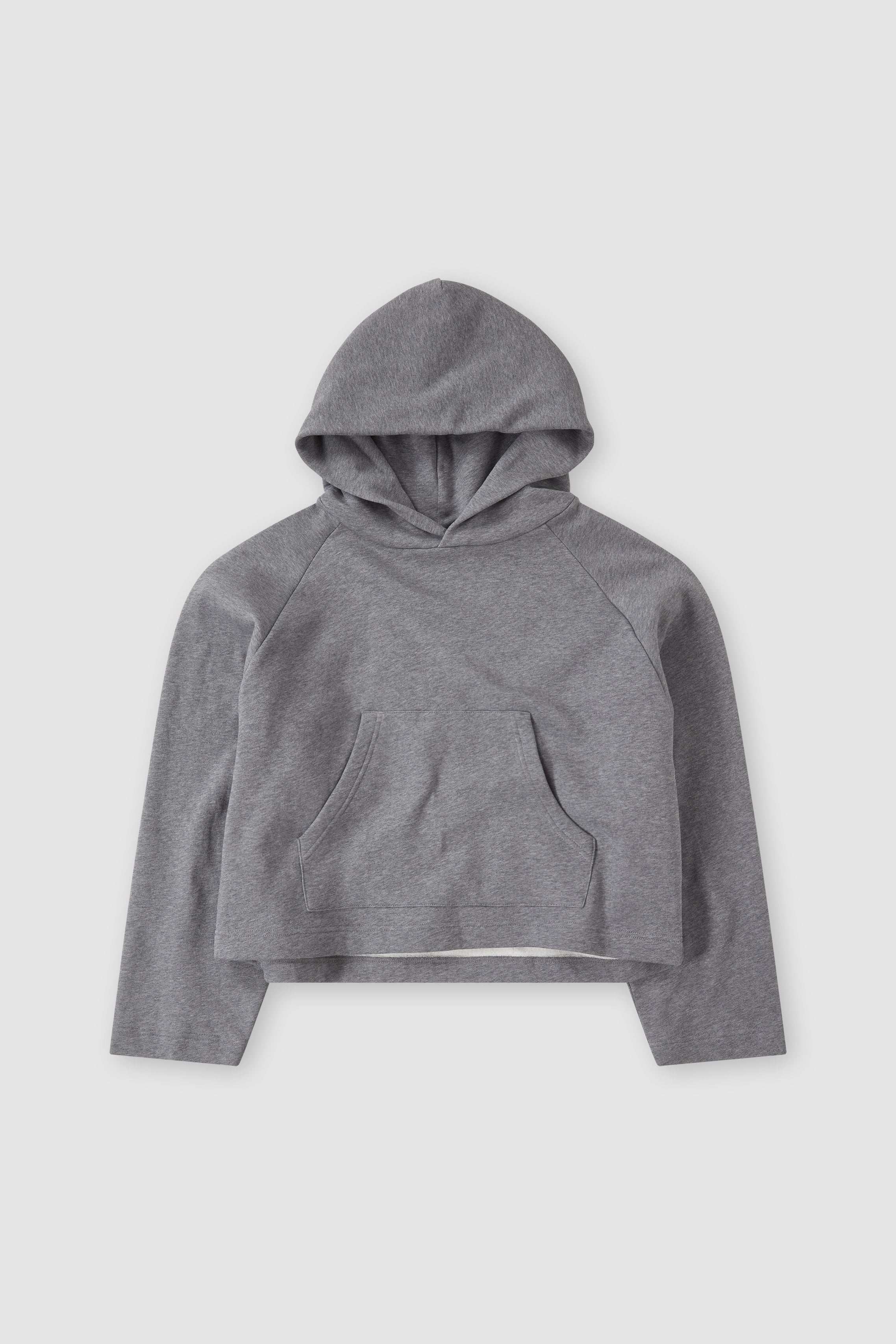 CLOSED-HOODY LONGSLEEVE T-SHIRTS-ARCHIVE-SALE-OUTLET-Lagerverkauf-Strick & Pullover-XXS-GREY HEATHER MELANGE-ARCHIVIST