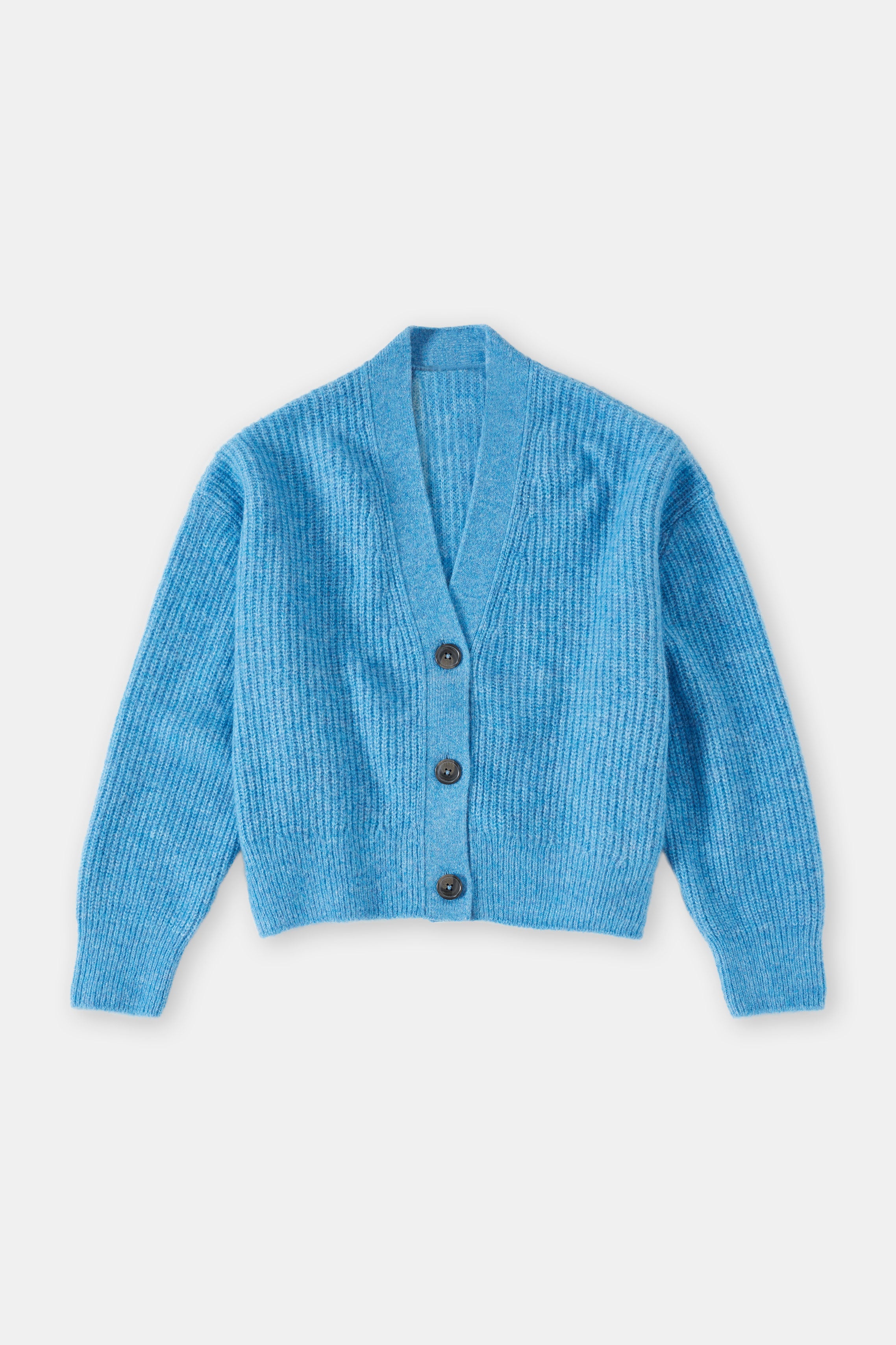 CLOSED-VNECK CARDIGAN KNITS-ARCHIVE-SALE-OUTLET-Lagerverkauf-Strick & Pullover-S-CHAMBRAY BLUE-ARCHIVIST