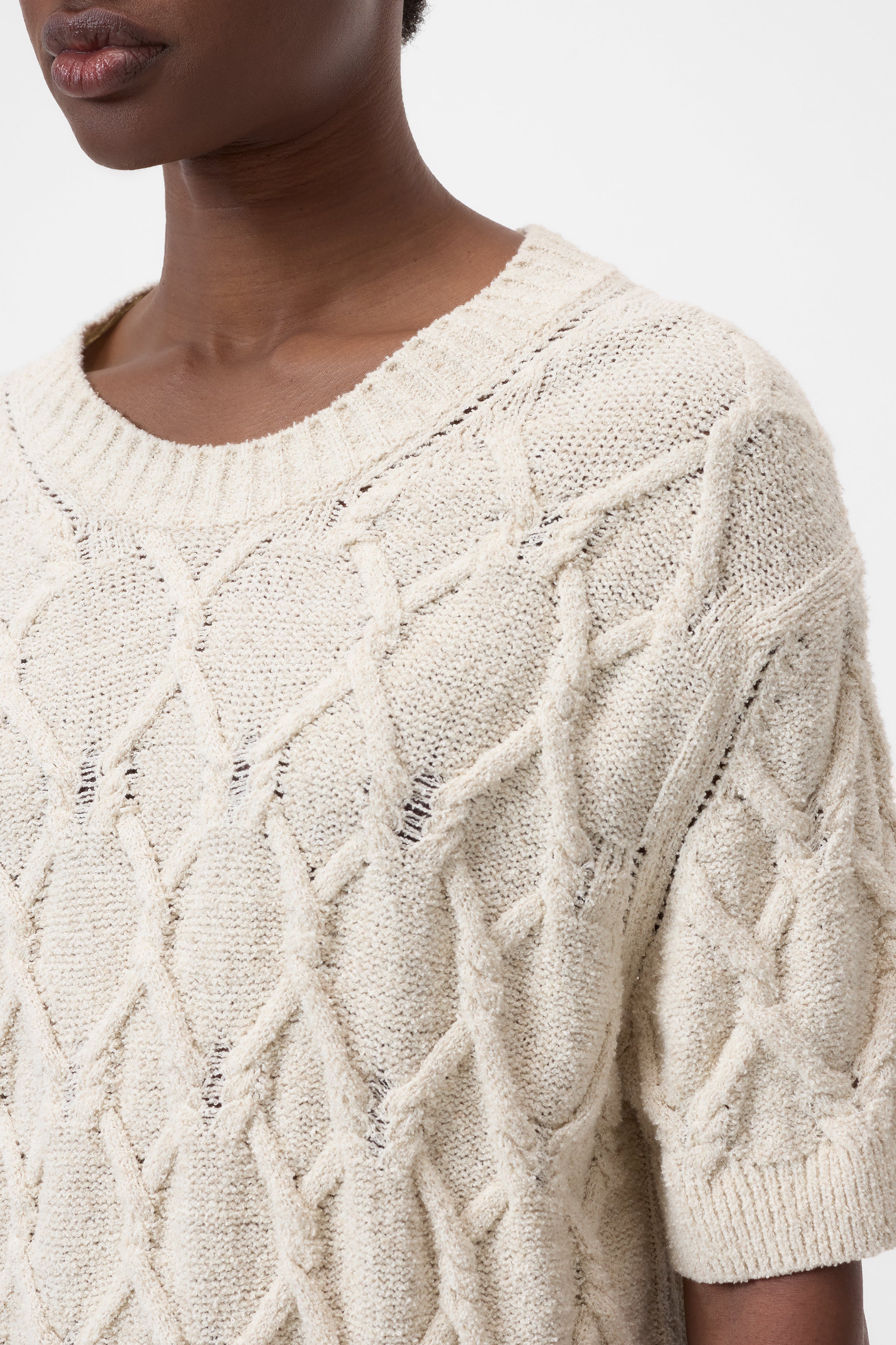 CREW NECK SHORT SLEEVE-Strick & Pullover-Closed-ARCHIVIST