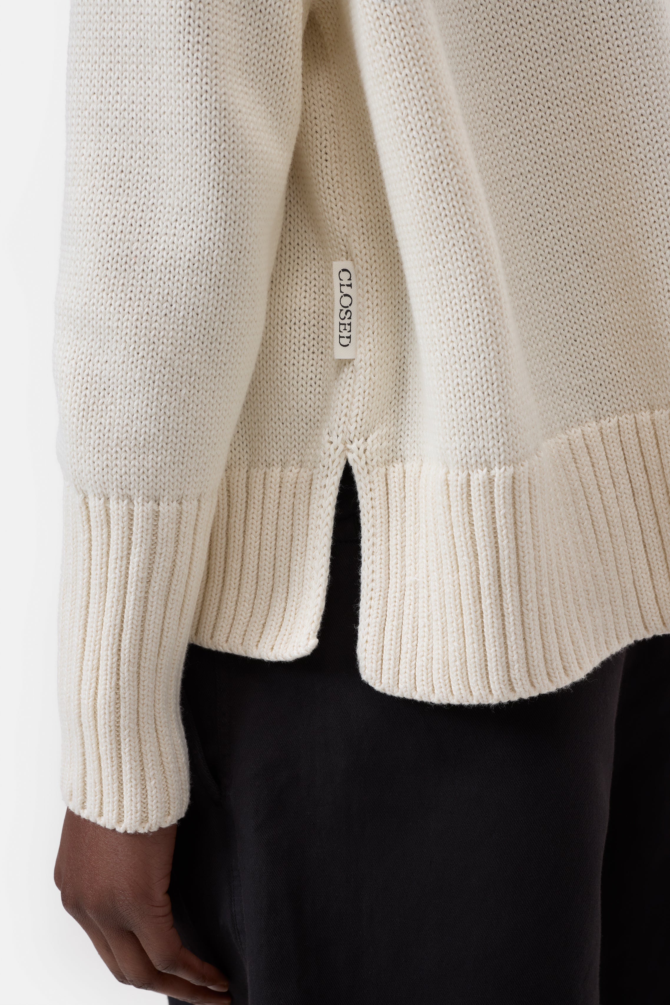 CREW NECK LONG SLEEVE-Strick & Pullover-Closed-ARCHIVIST