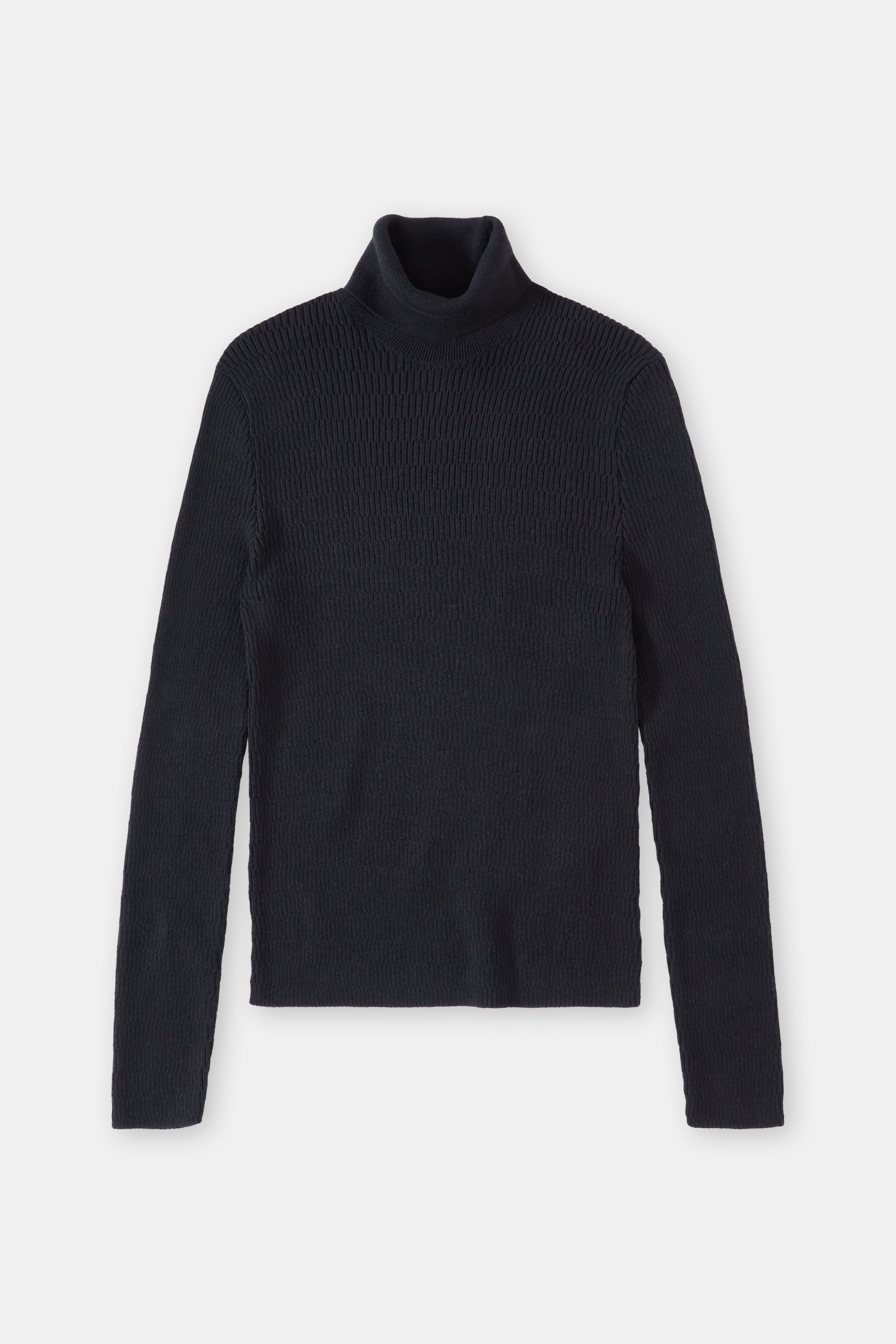 CLOSED-TURTLE NECK LONG SLEEVE KNITS-ARCHIVE-SALE-OUTLET-Lagerverkauf-Strick & Pullover-XS-BLACK-ARCHIVIST