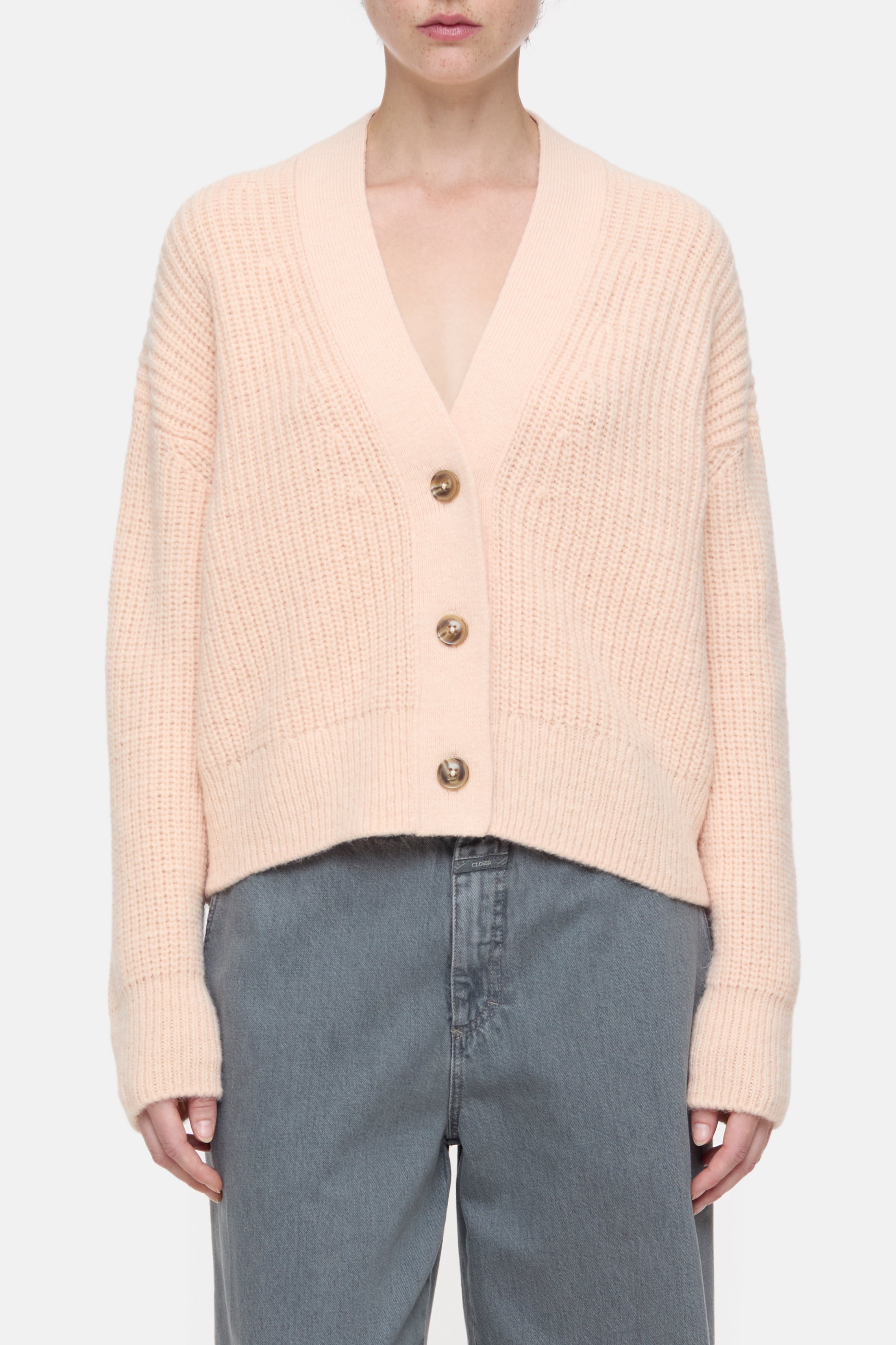 Closed-BOXY CARDIGAN-Strick & Pullover-Black-Deal-Outlet-by-ARCHIVIST