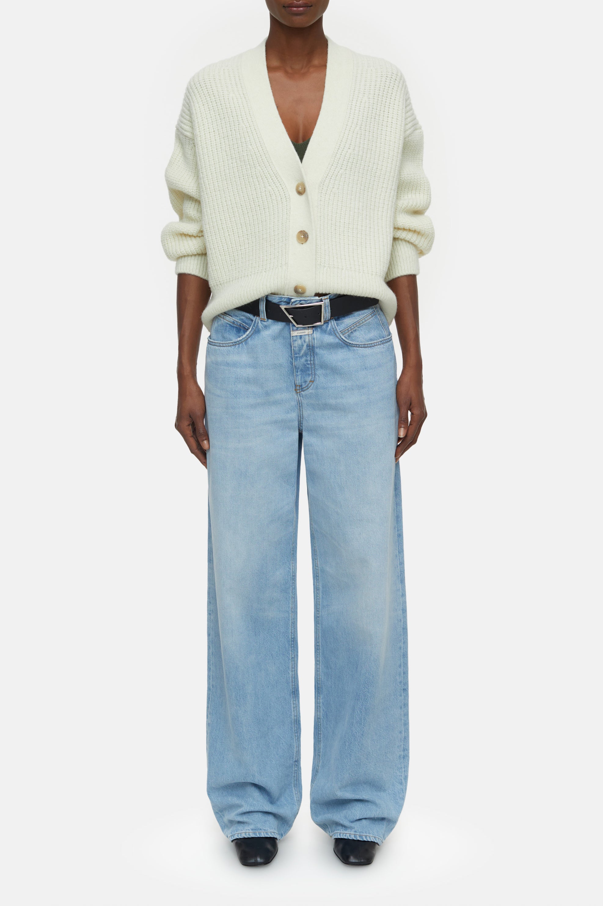 Closed-BOXY CARDIGAN-Strick & Pullover-Black-Deal-Outlet-by-ARCHIVIST