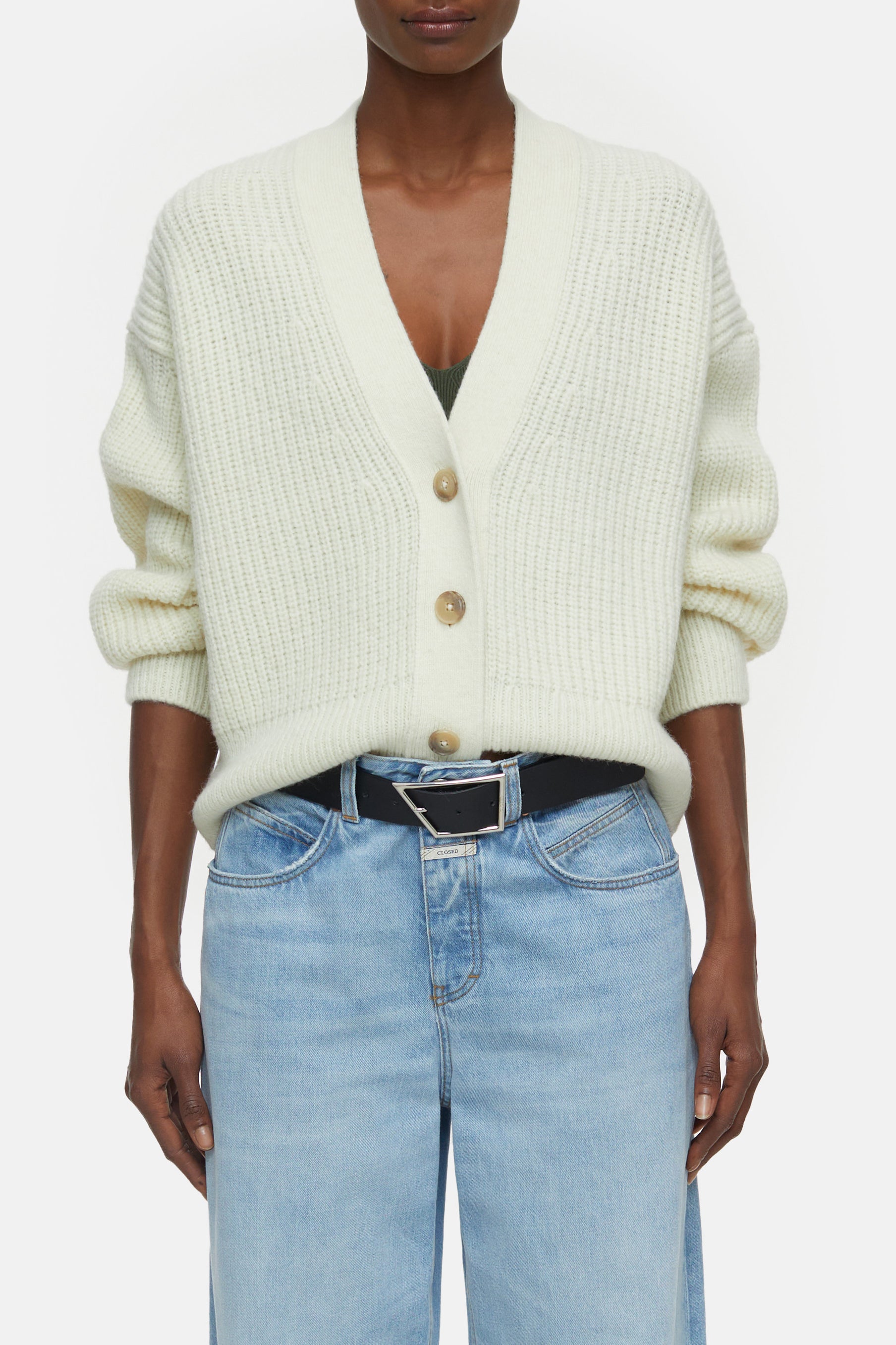 Closed-BOXY CARDIGAN-Strick & Pullover-Black-Deal-Outlet-by-ARCHIVIST