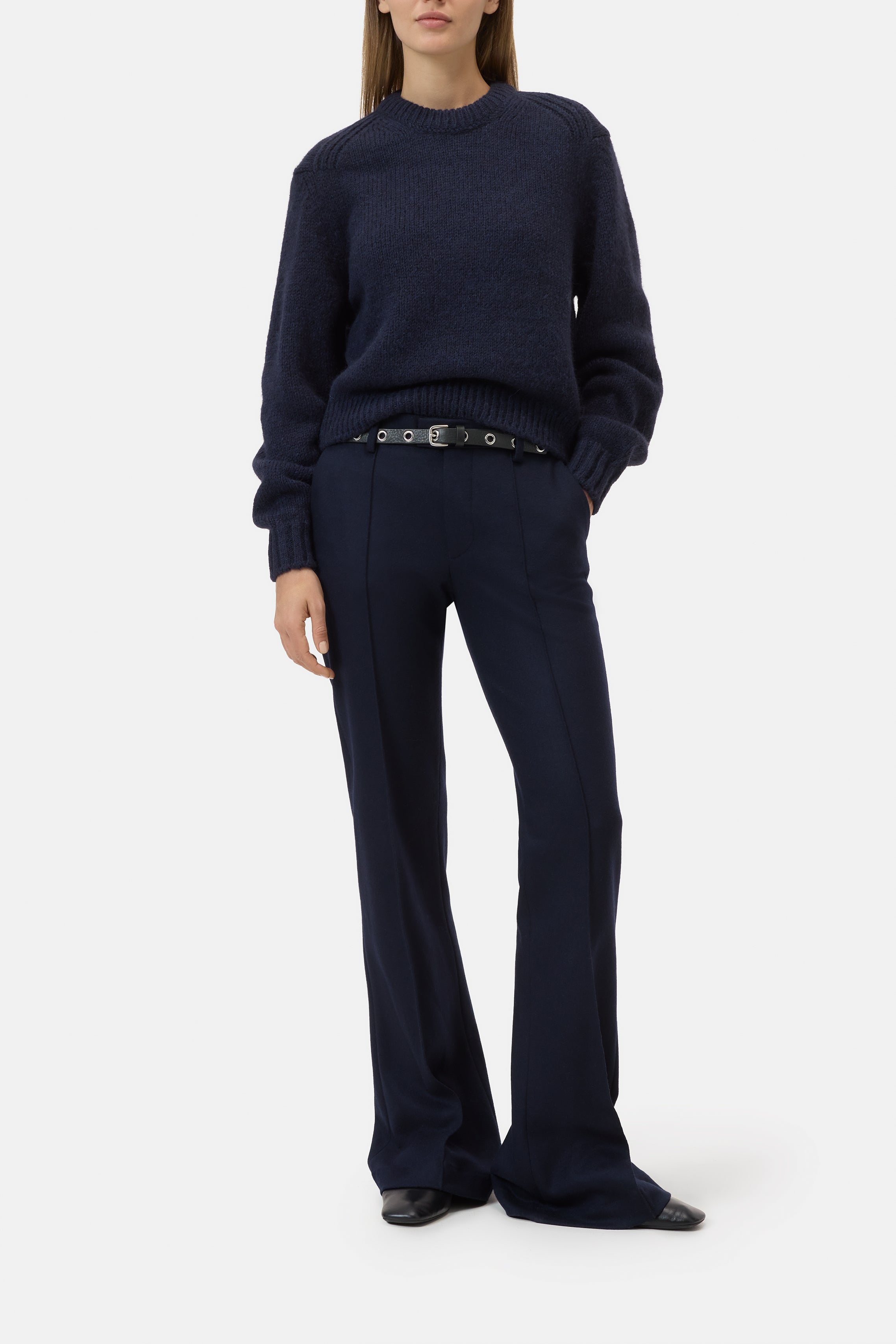 CREW NECK LONG SLEEVE