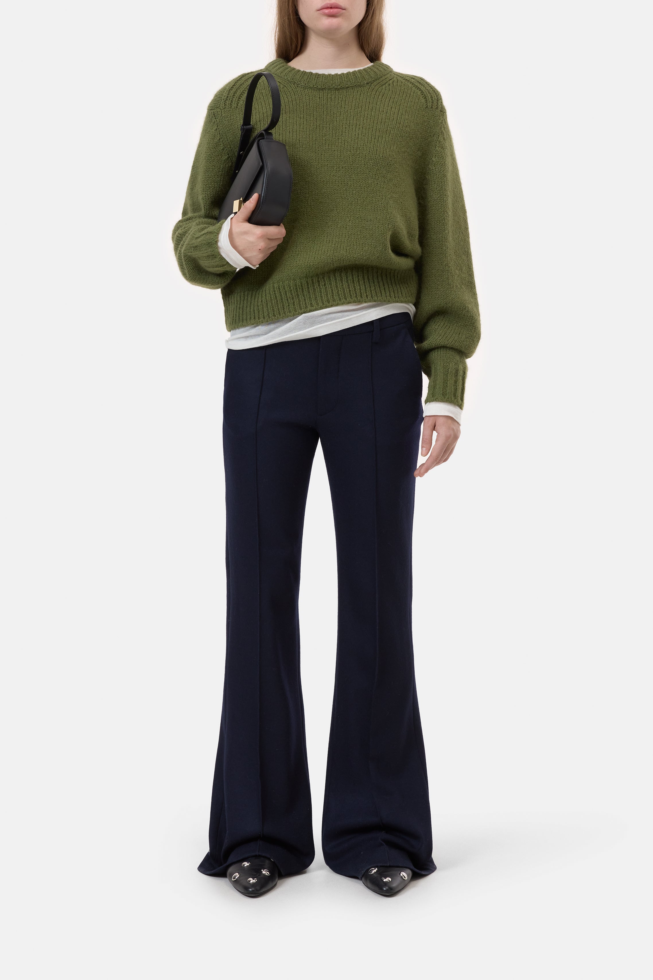 CREW NECK LONG SLEEVE