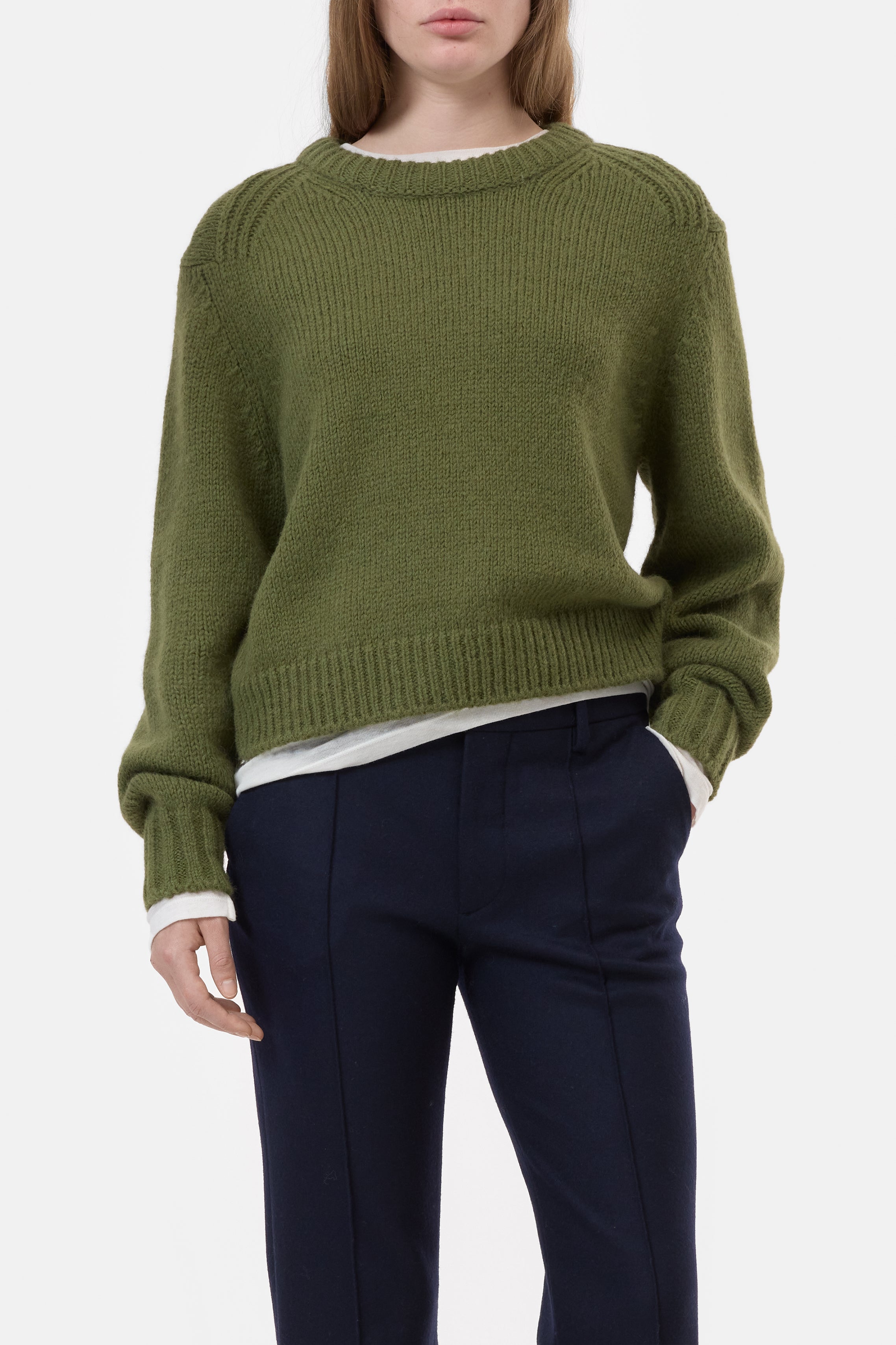 CREW NECK LONG SLEEVE