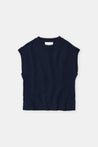 CREW NECK VEST