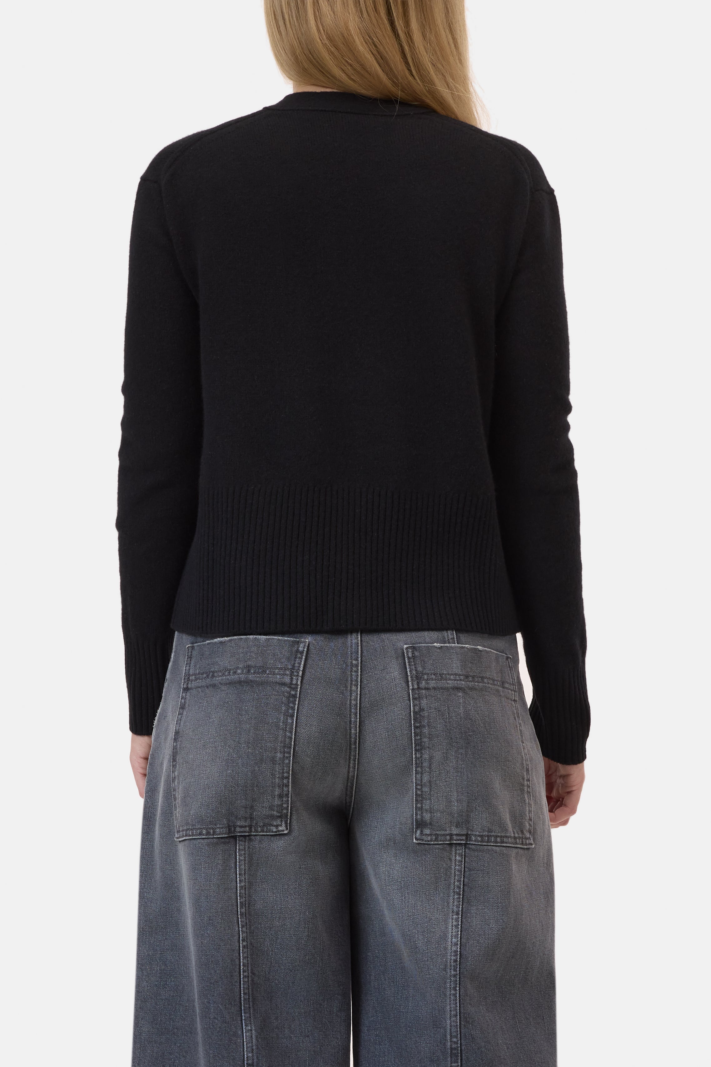V NECK CARDIGAN