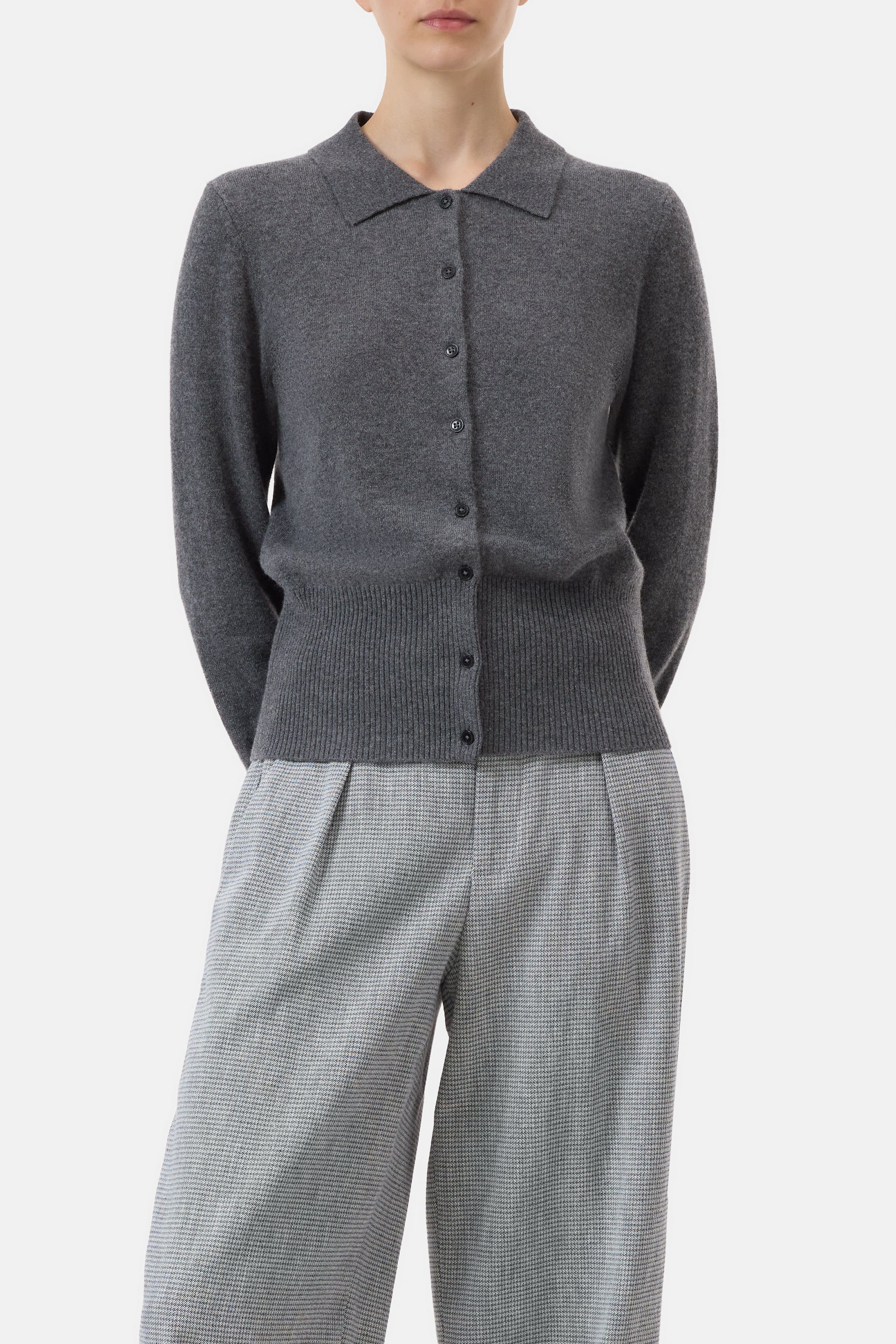 CARDIGAN WITH COLLAR