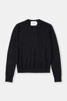 CLOSED-CREW NECK LONG SLEEVE KNITS-ARCHIVE-SALE-OUTLET-Lagerverkauf-Strick & Pullover-XS-BLACK-ARCHIVIST