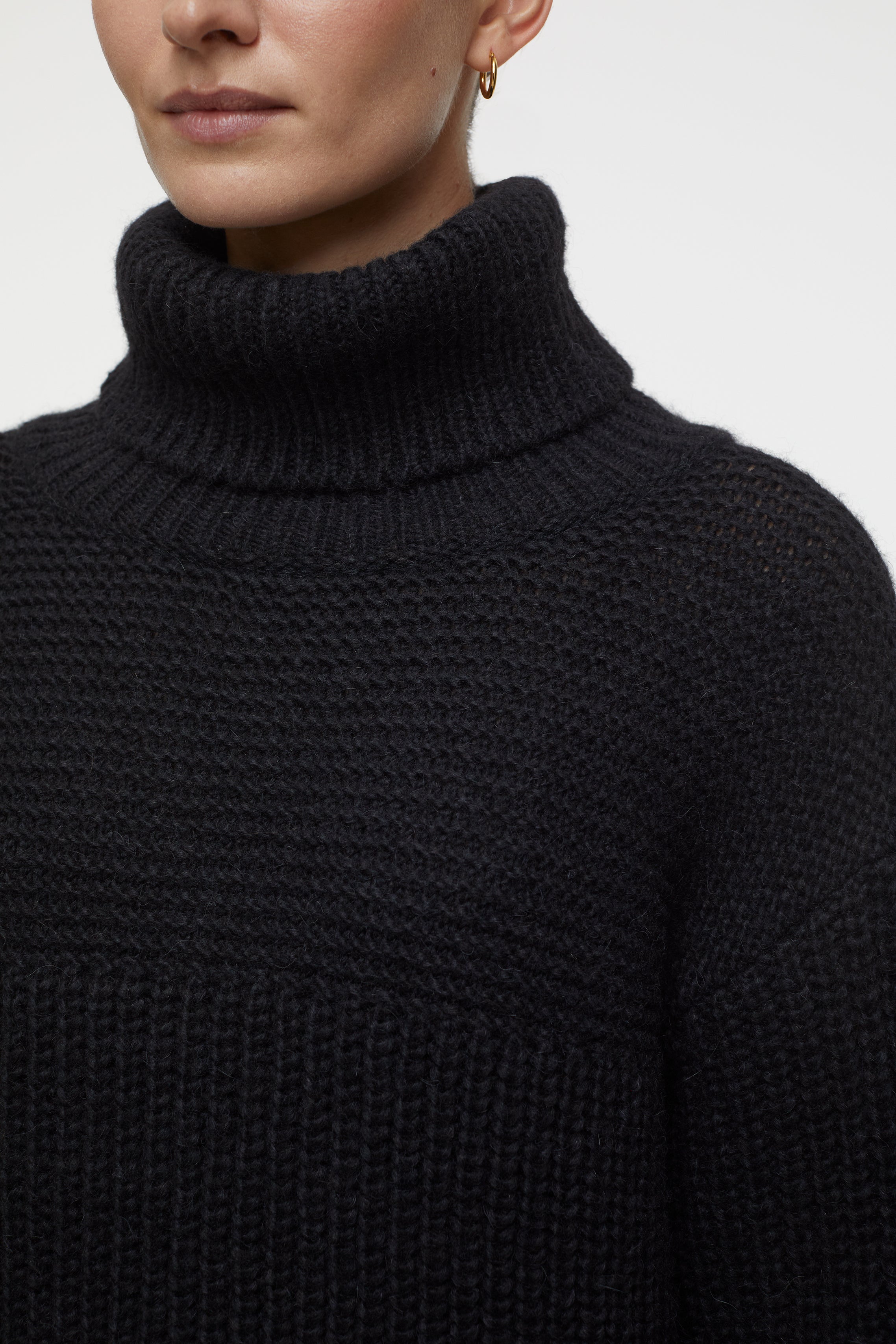 STYLE NAME CHUNKY ROLL NECK KNITS