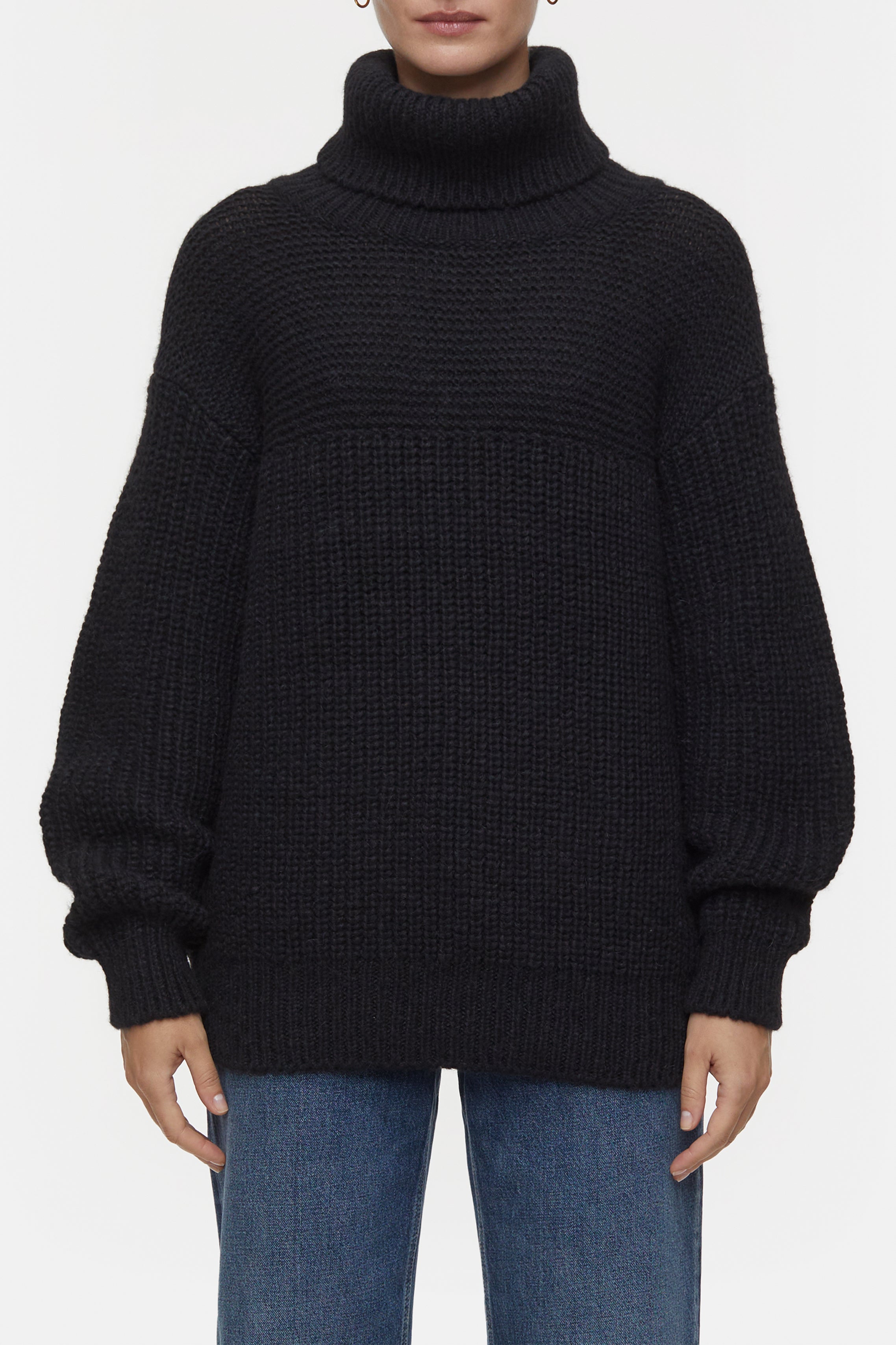 STYLE NAME CHUNKY ROLL NECK KNITS