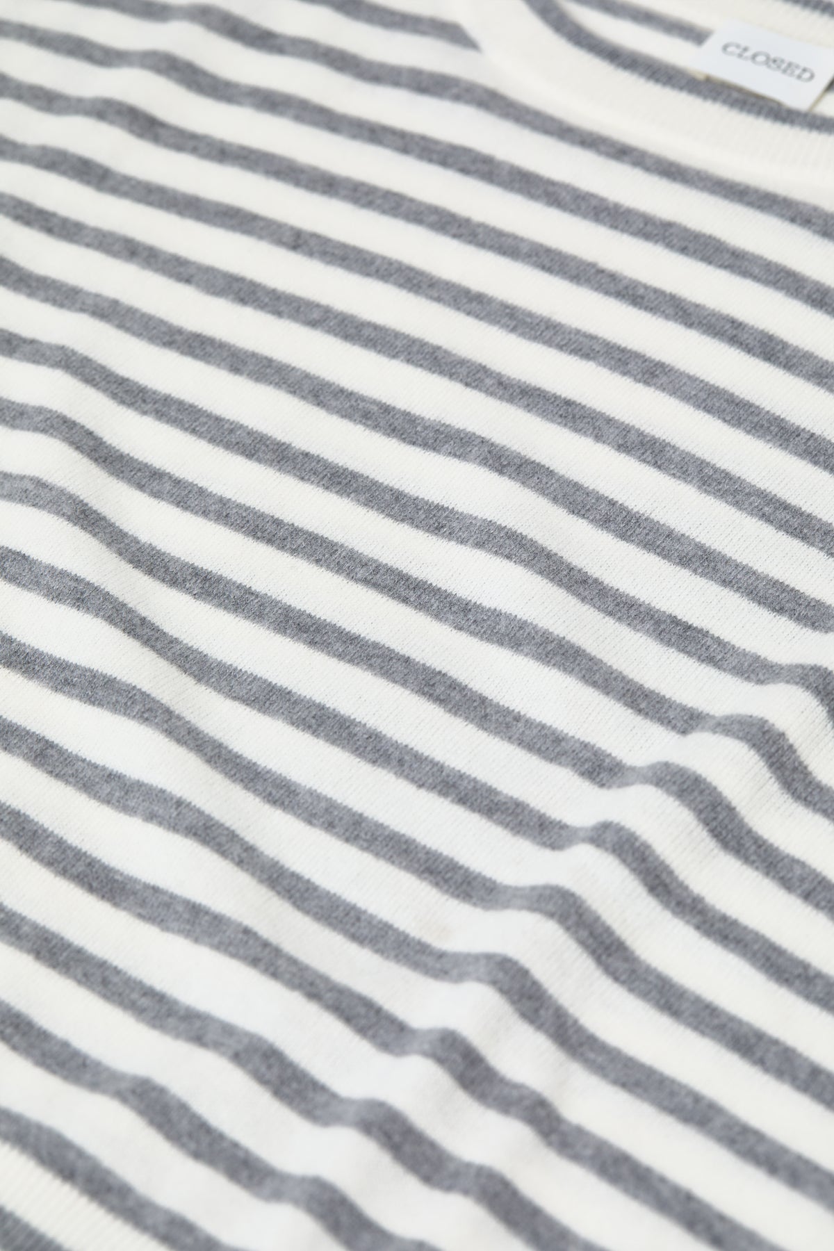 Striped crew neck long sleeve