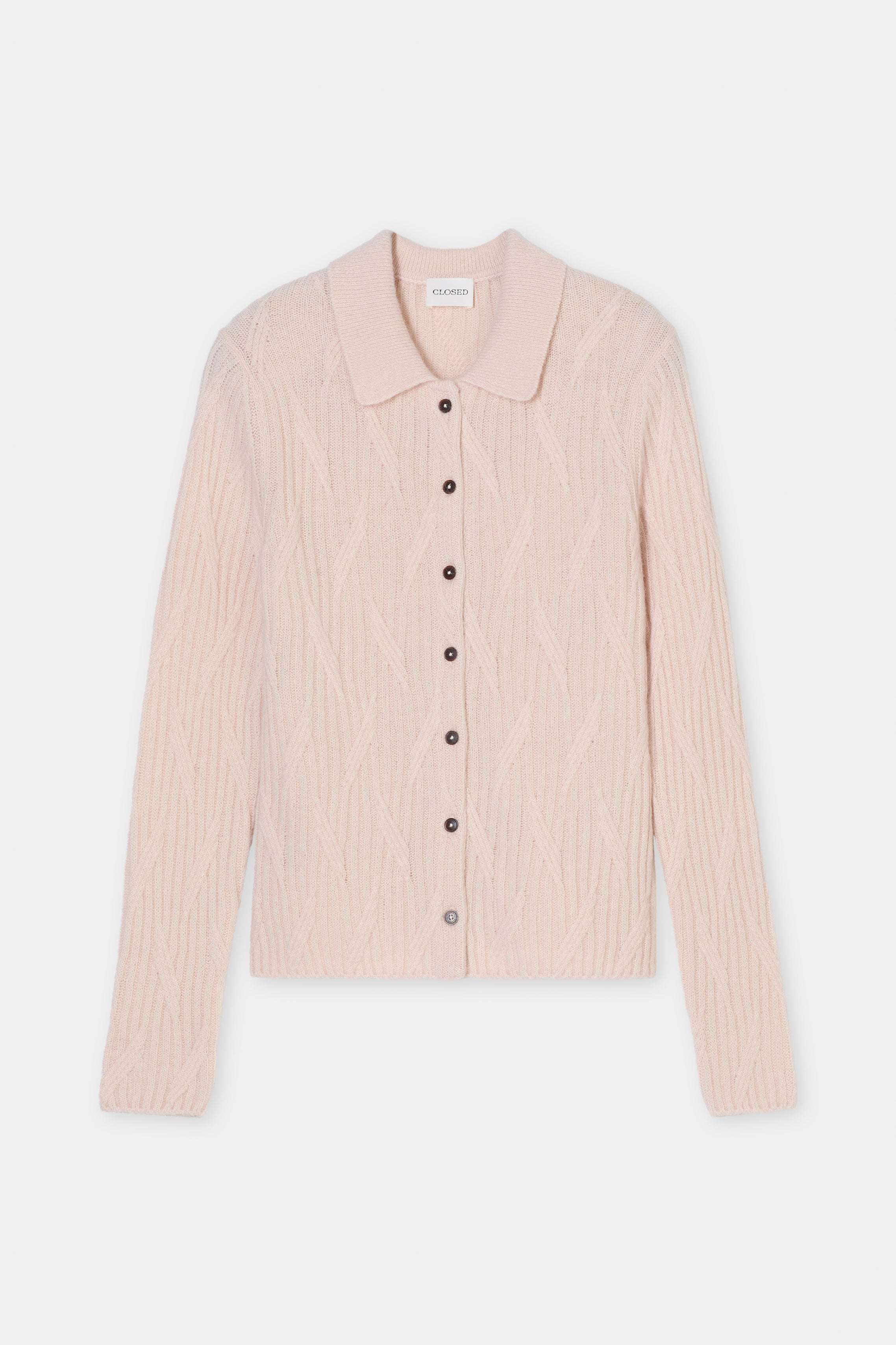 CARDIGAN WITH COLLAR
