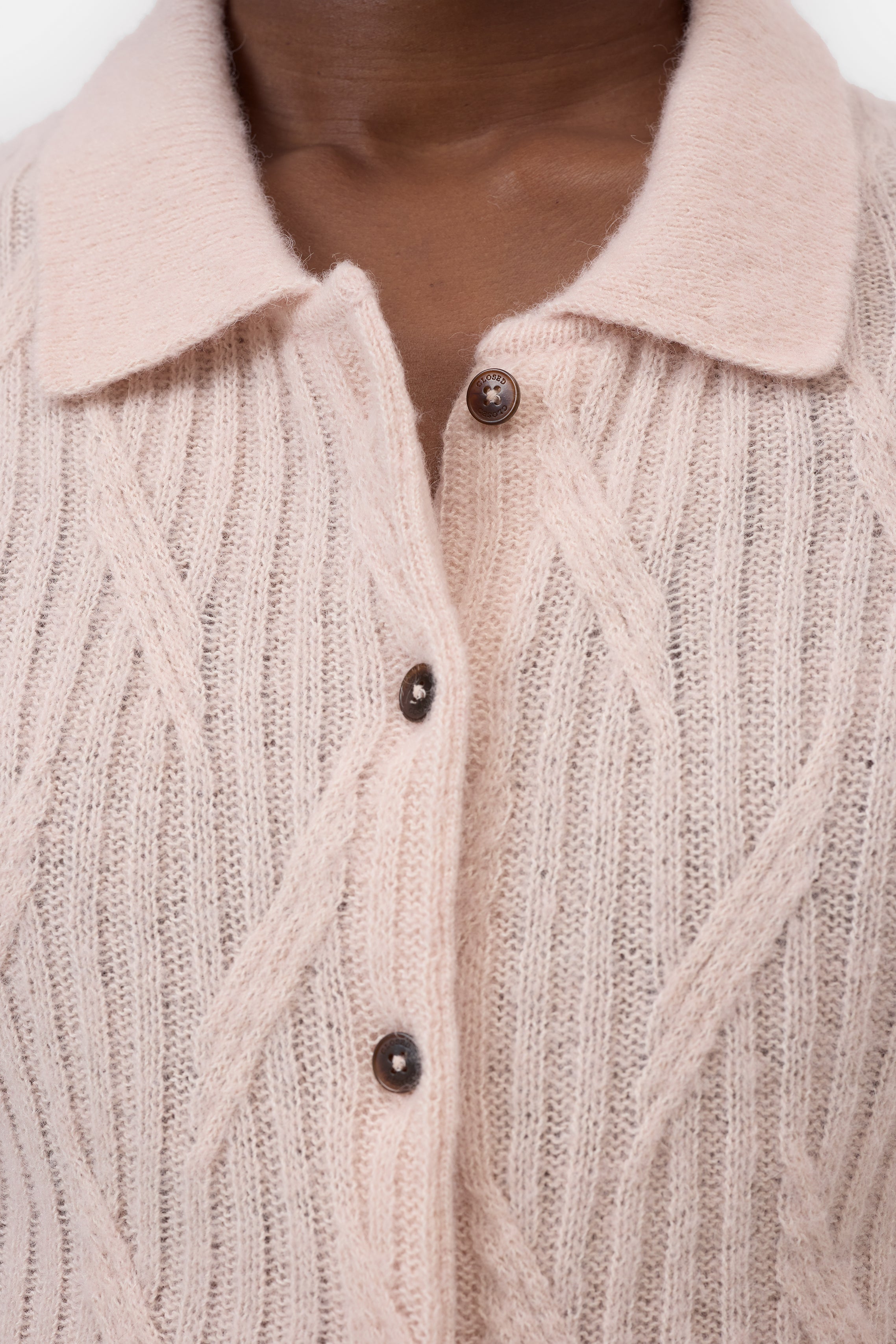CARDIGAN WITH COLLAR