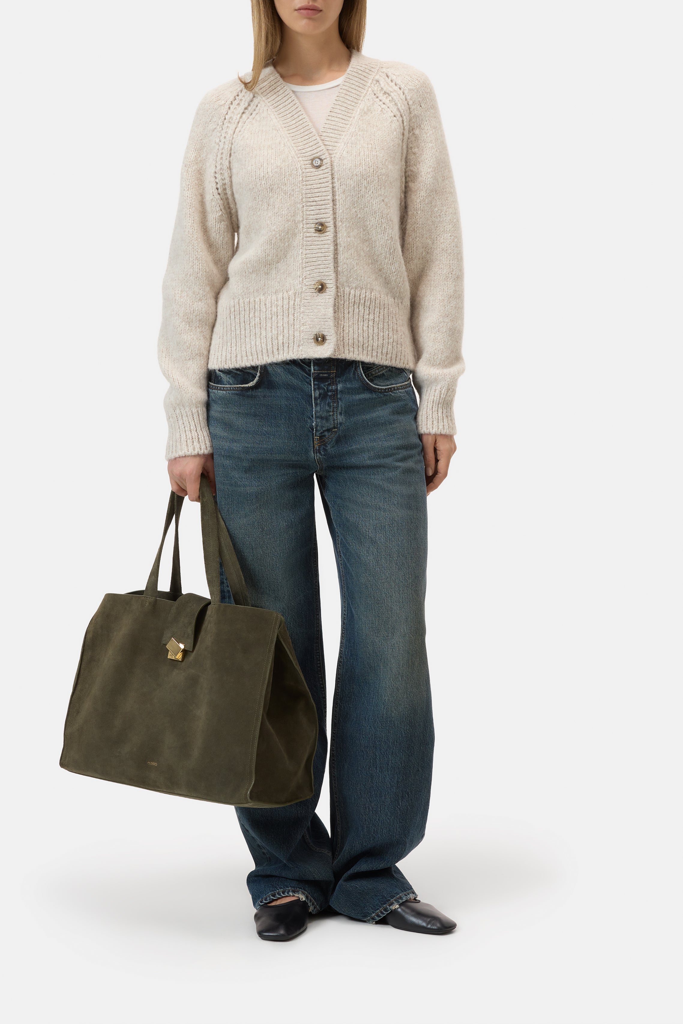 WAISTED CARDIGAN