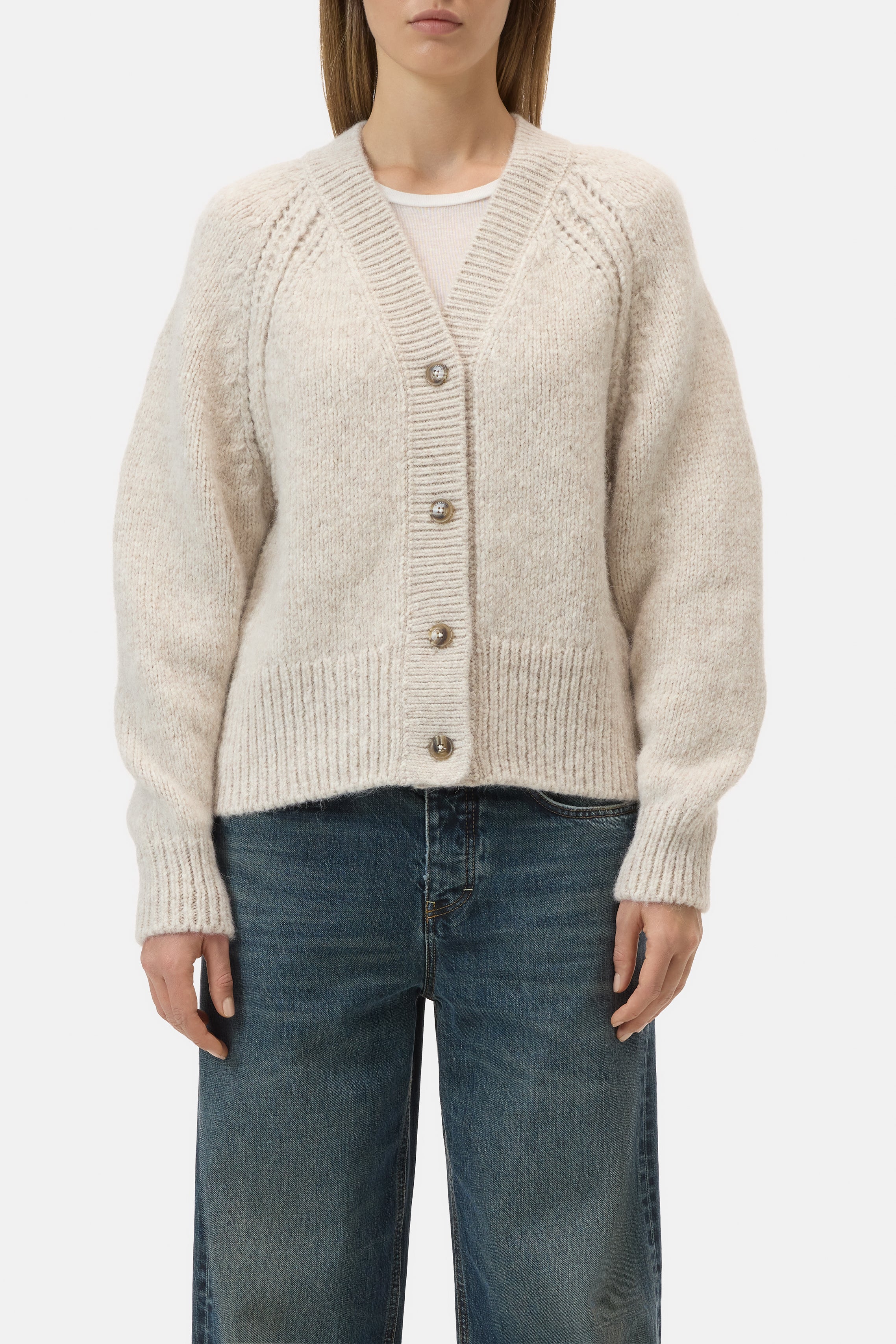 WAISTED CARDIGAN