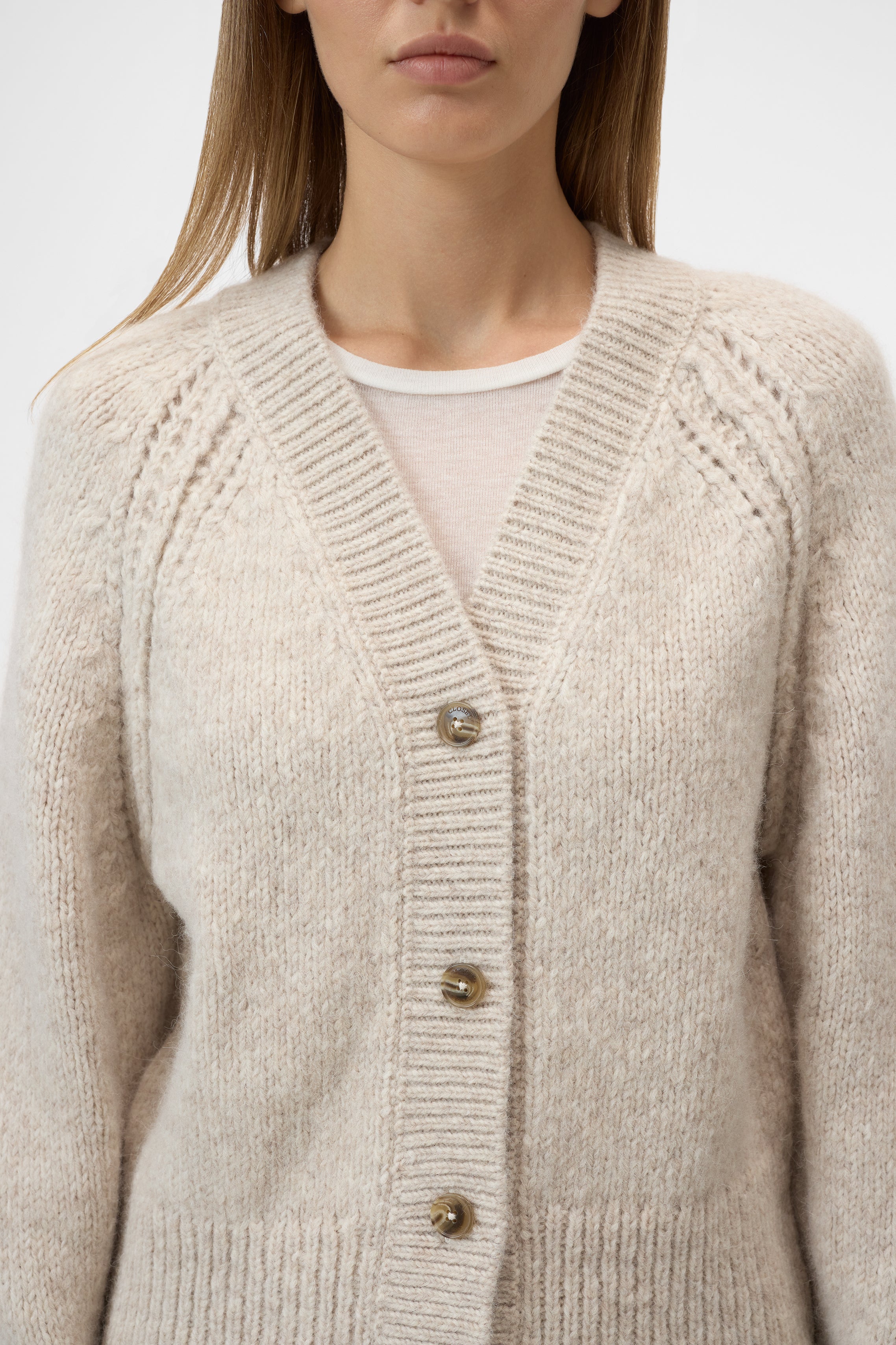 WAISTED CARDIGAN