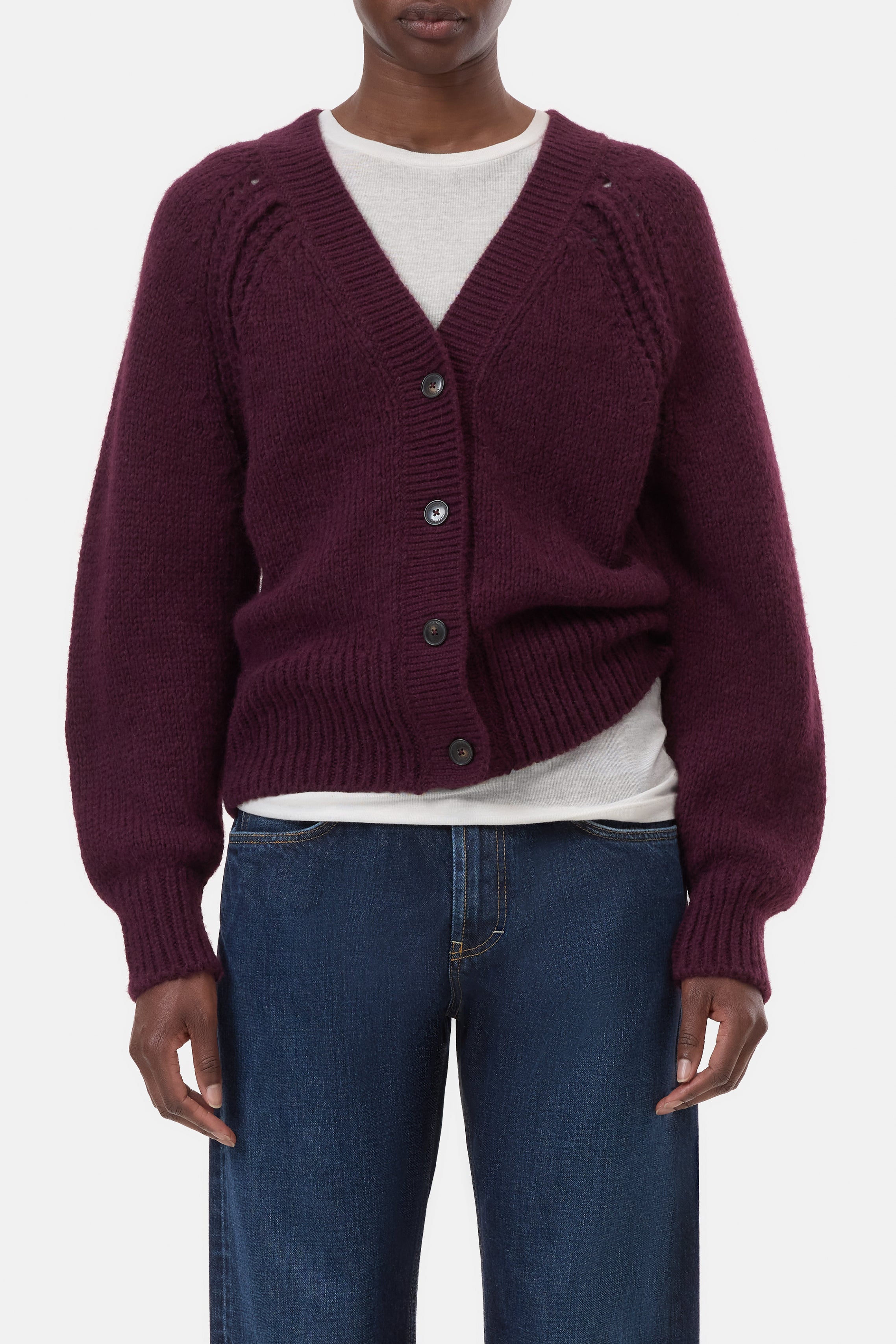 WAISTED CARDIGAN