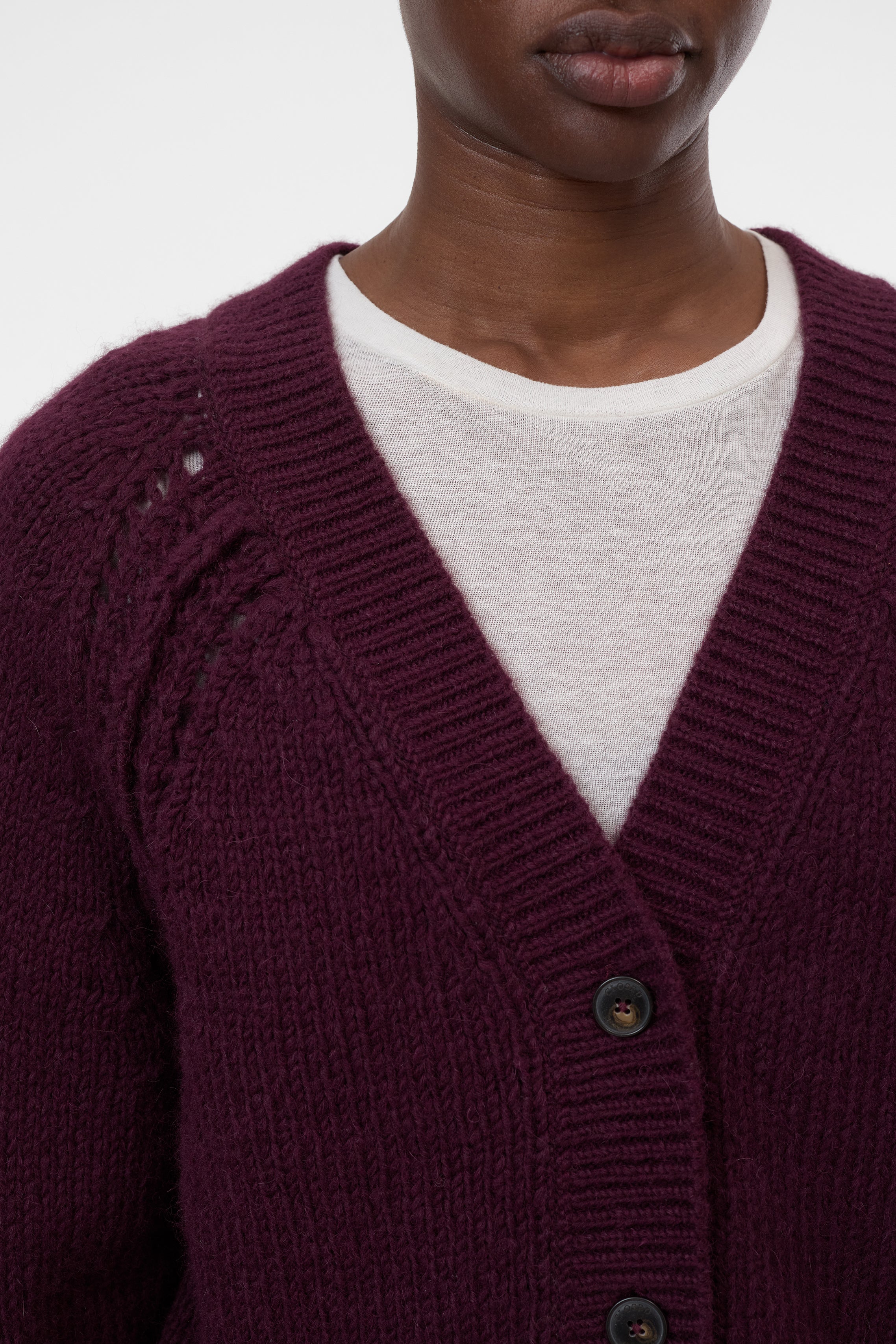 WAISTED CARDIGAN