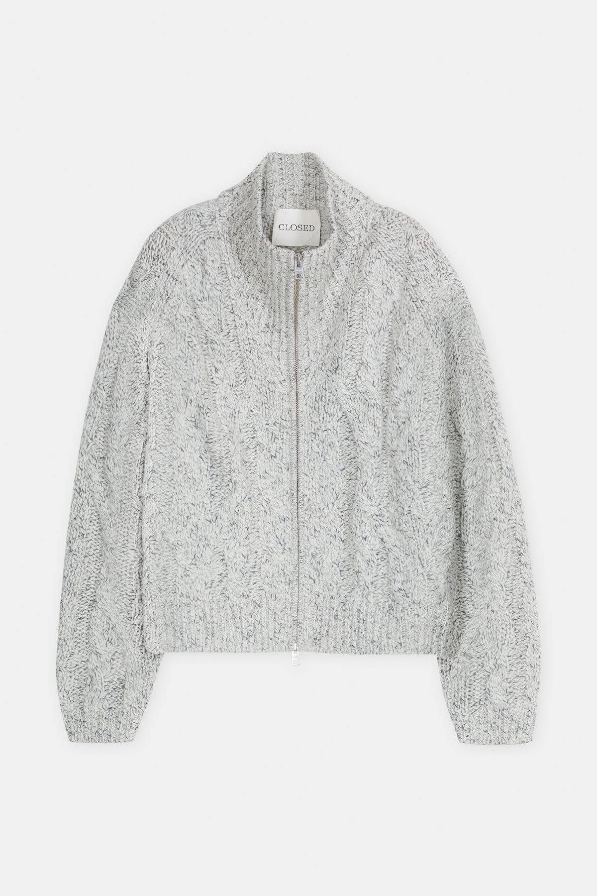 Troyer zip cardigan