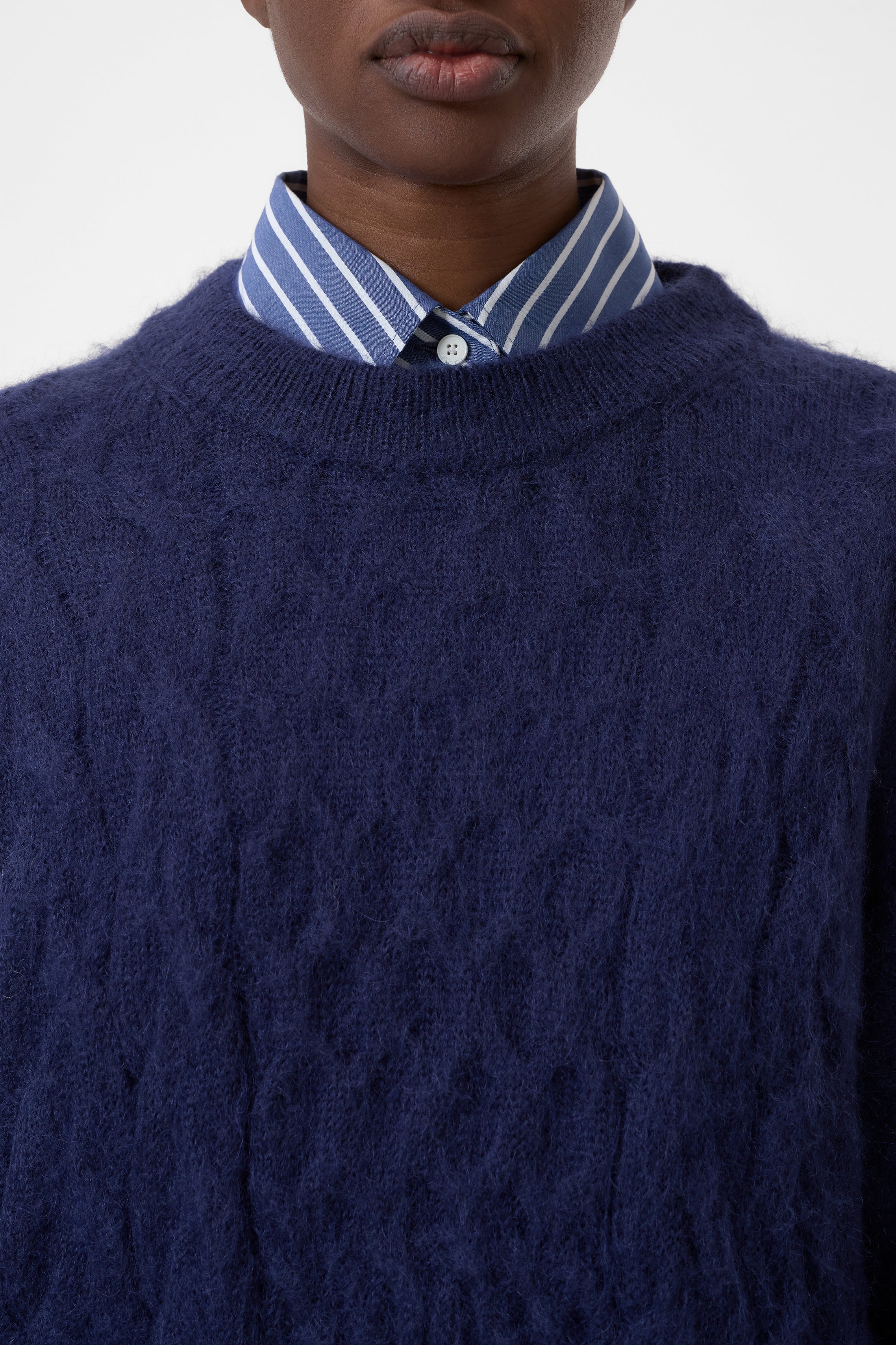 CABLE LONG SLEEVE-Strick & Pullover-Closed-ARCHIVIST