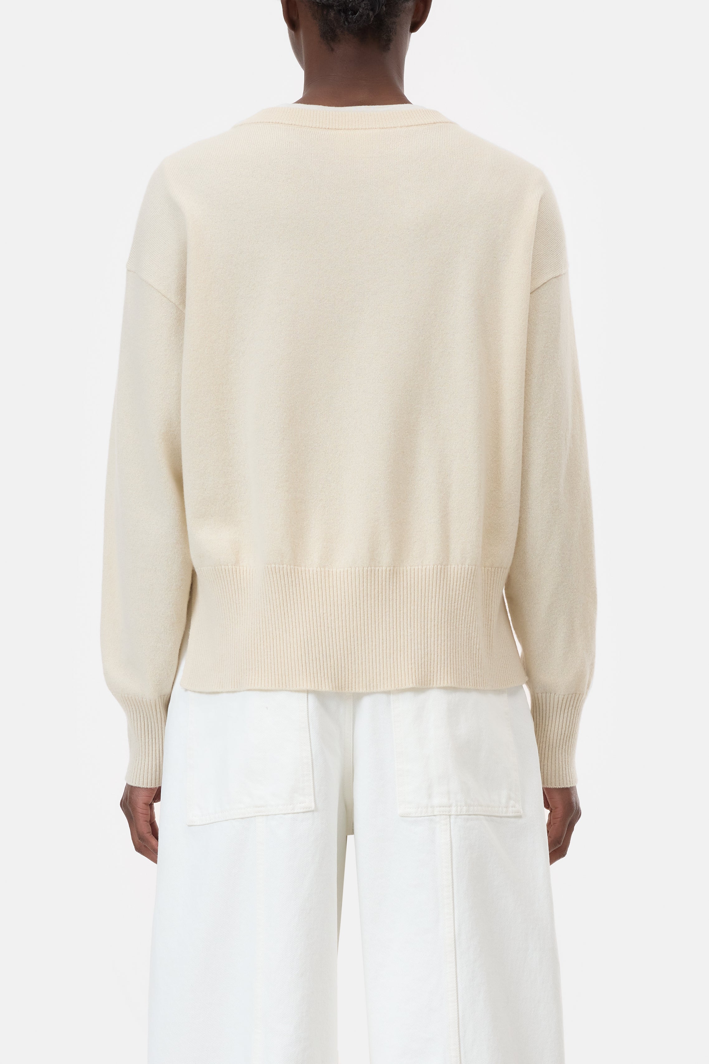 CREW NECK WITH SLITS