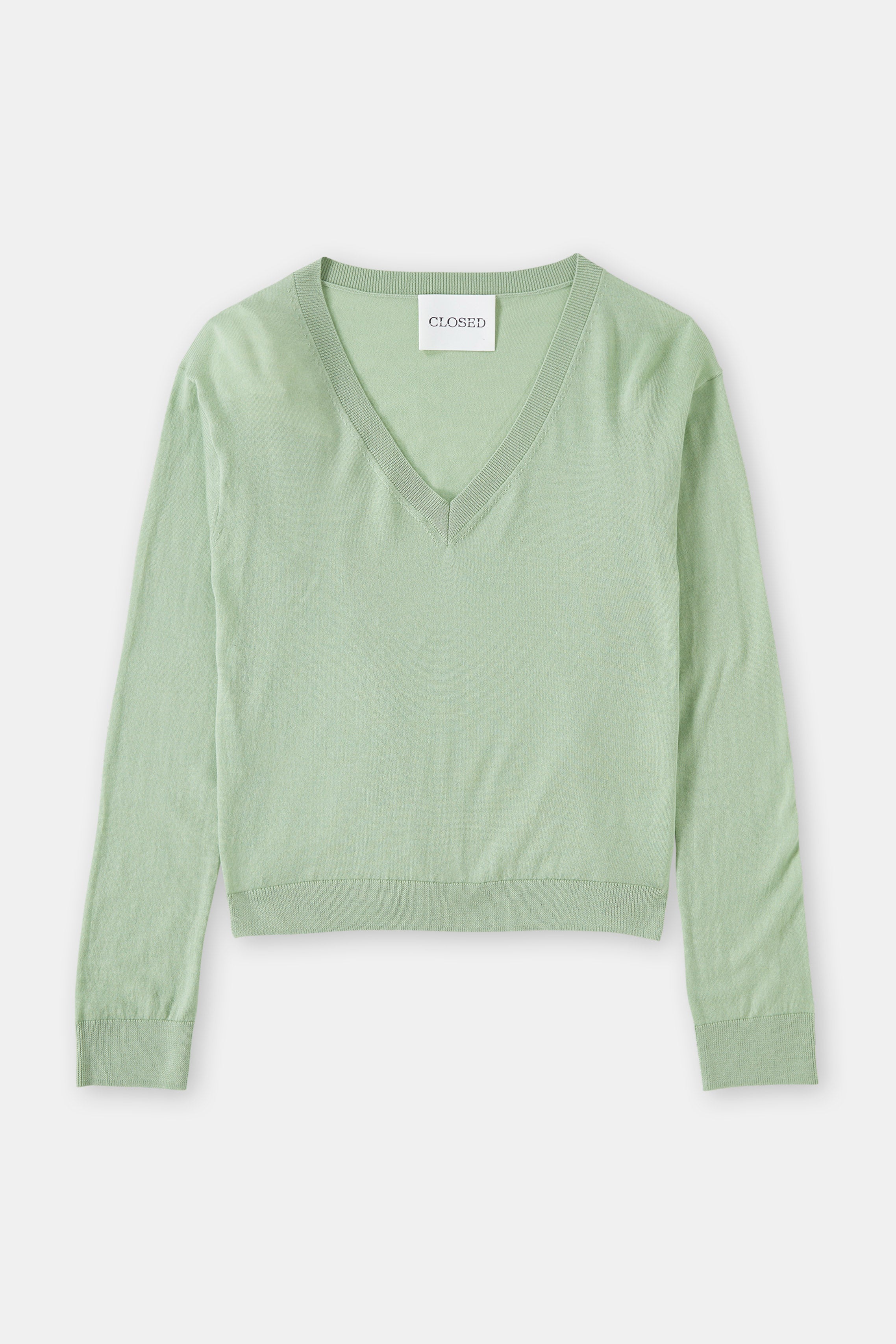 Closed-V NECK BOXY-Strick & Pullover-Black-Deal-Outlet-by-ARCHIVIST