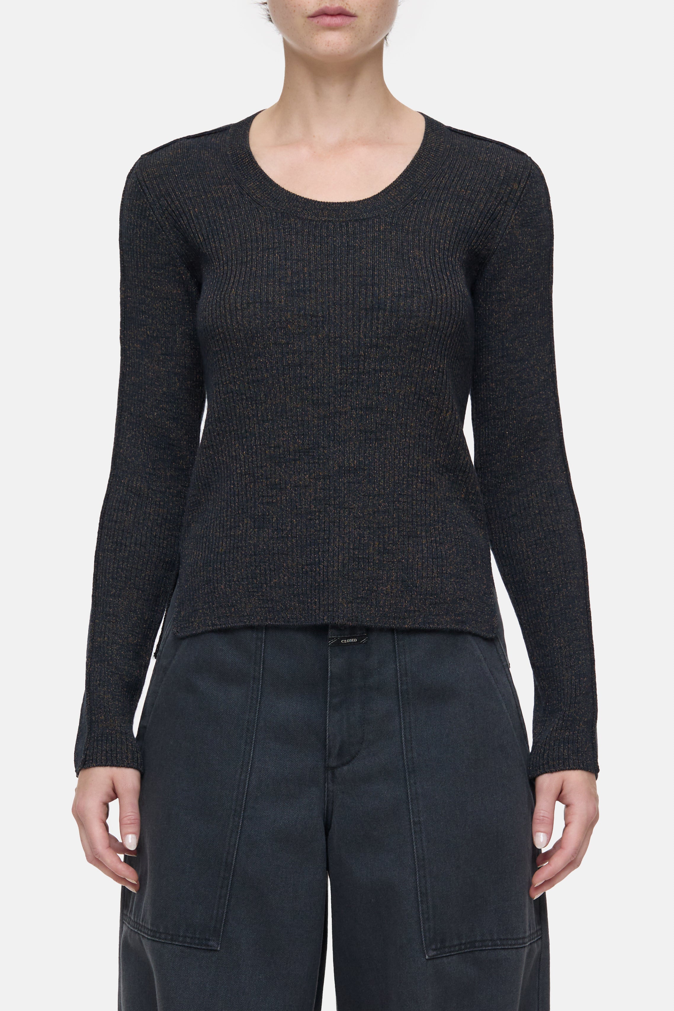 SCOOP NECK LONGSLEEVE