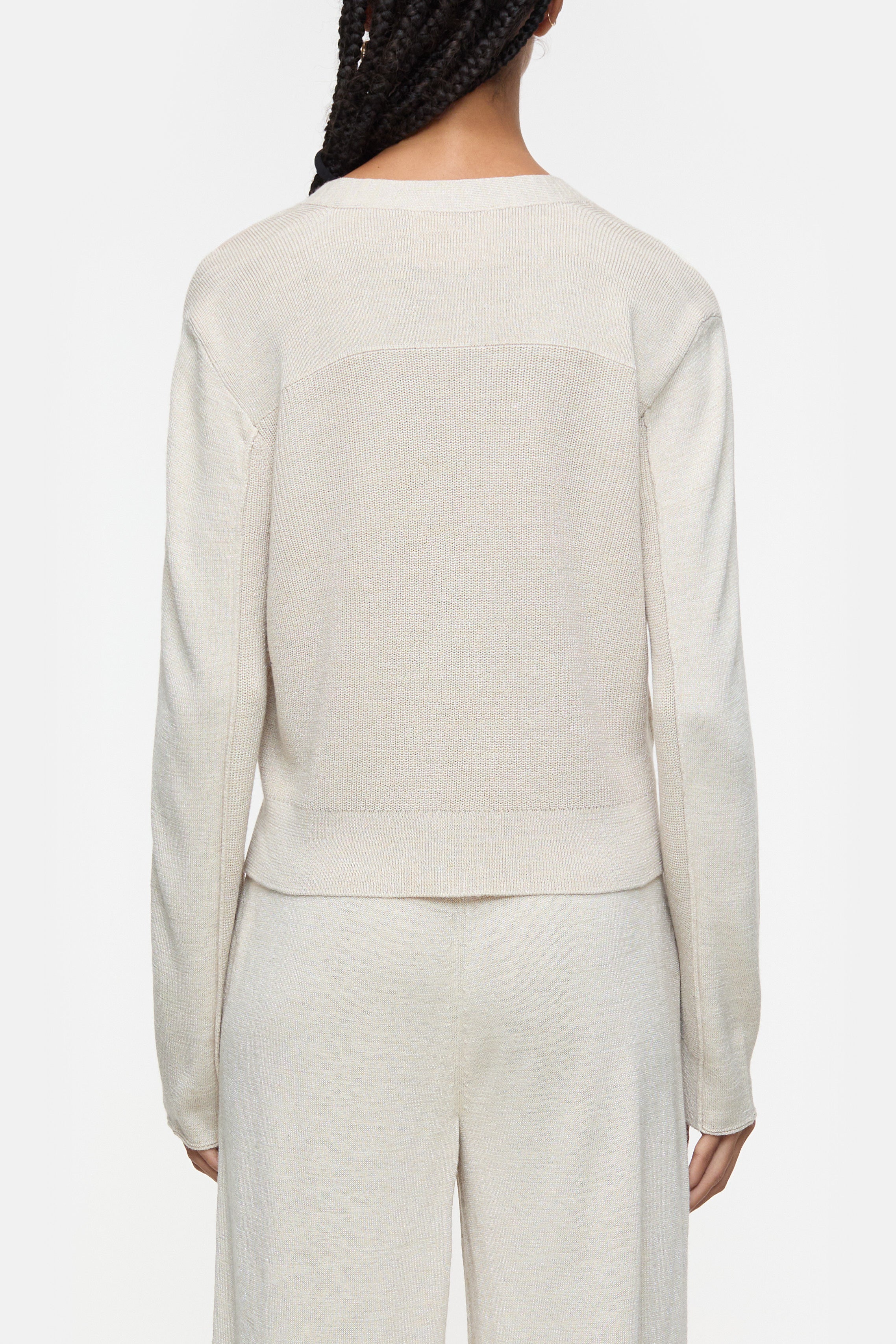 Closed-CROPPED CARDIGAN KNITS-Strick & Pullover-Black-Deal-Outlet-by-ARCHIVIST