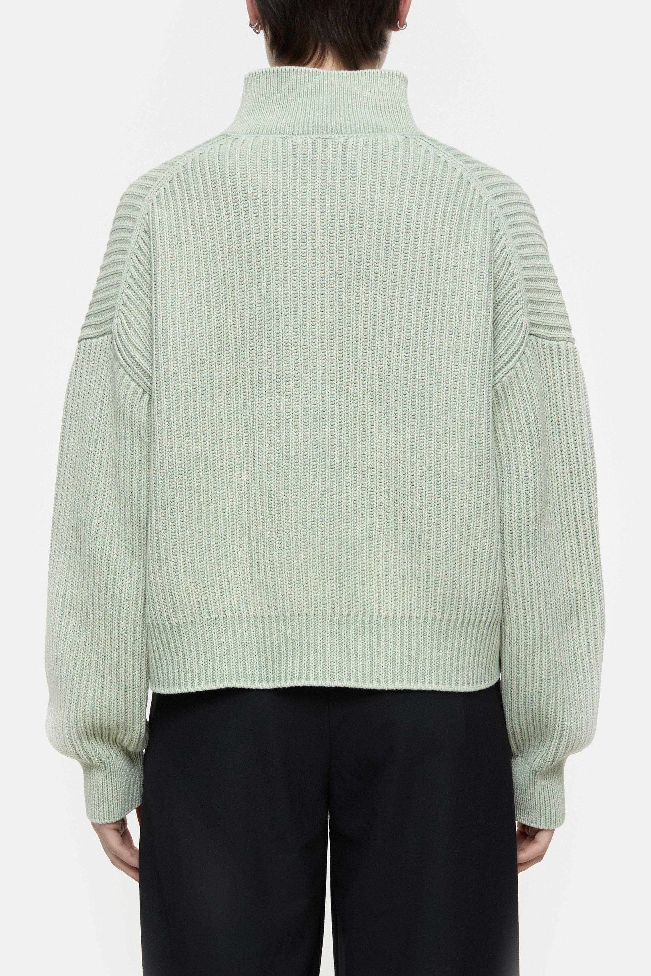 Closed-CROPPED TROYER-Strick & Pullover-Black-Deal-Outlet-by-ARCHIVIST