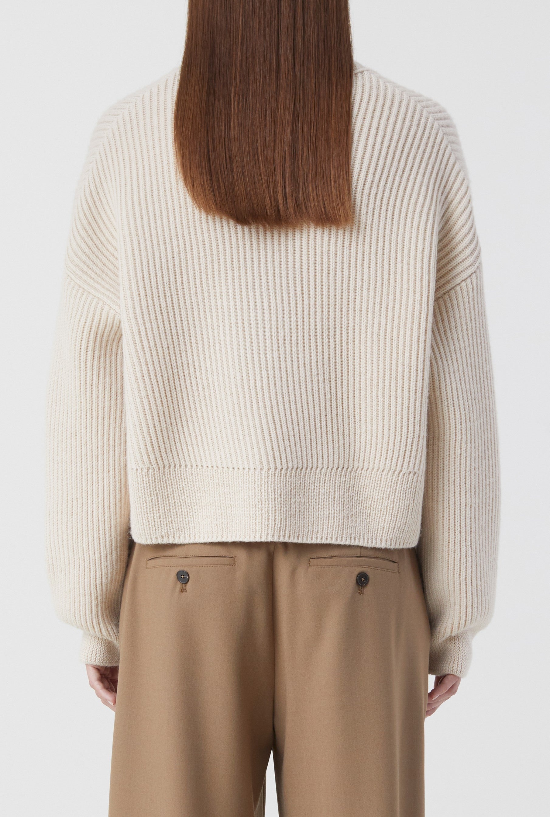 CLOSED-CROPPED TROYER KNITS-ARCHIVE-SALE-OUTLET-Lagerverkauf-Strick & Pullover-ARCHIVIST